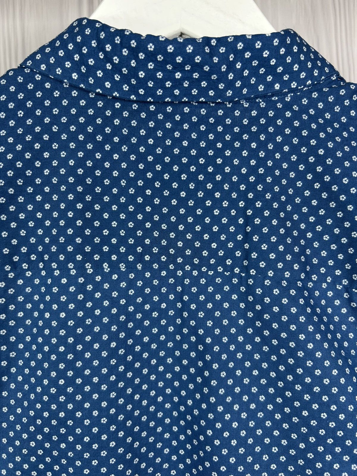 Sandro Sandro Paris Mini Floral Cotton Shirt Button Size XL Size US XL / EU 56 / 4 - 7 Thumbnail