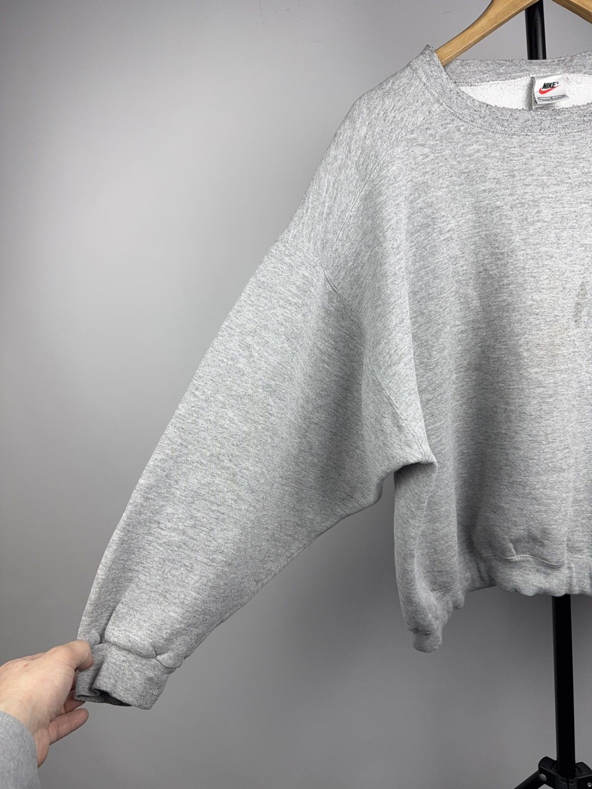 Nike Vintage Nike Retro Mini Swoosh Crewneck Sweatshirt Made USA Size US L / EU 52-54 / 3 - 8 Thumbnail