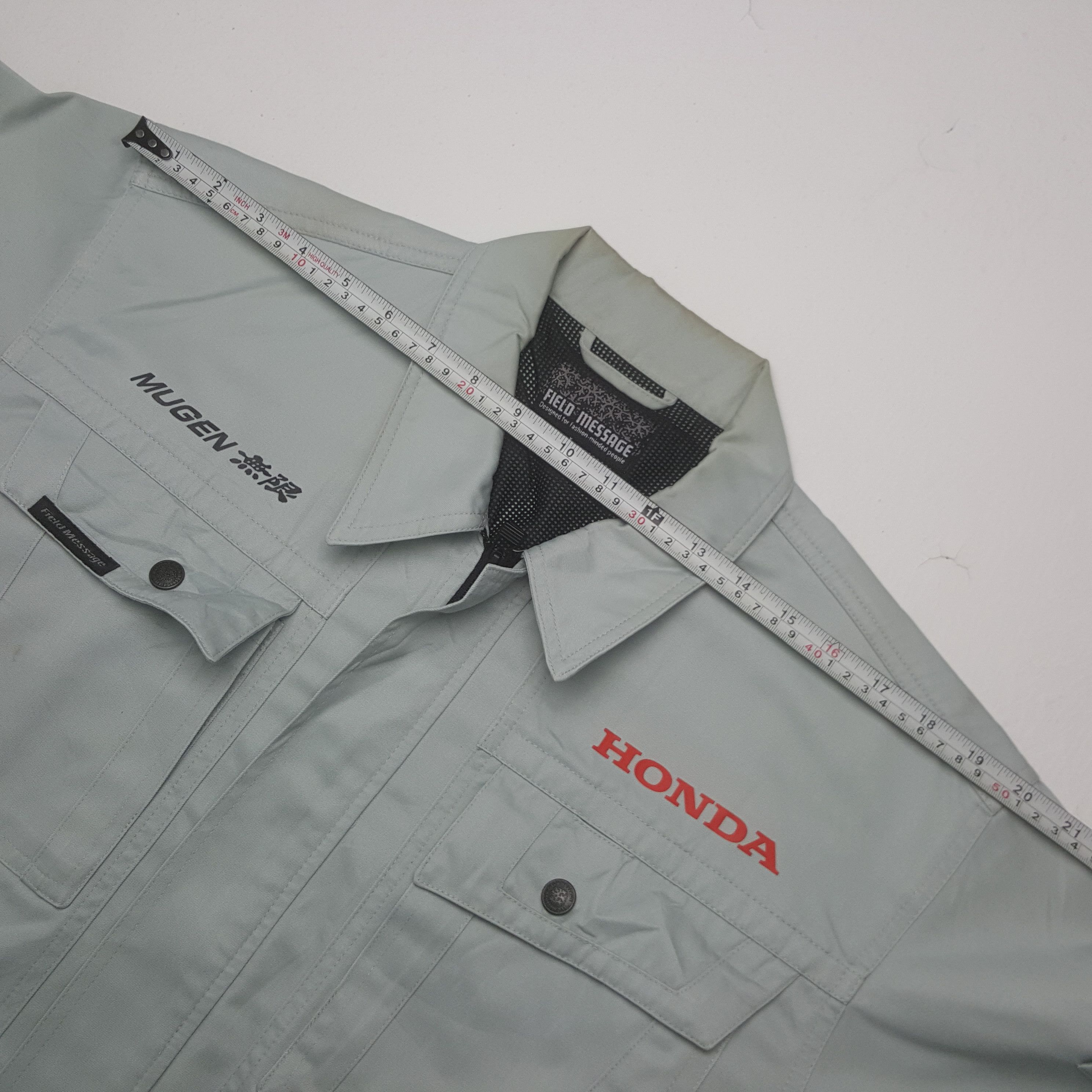 Honda × Vintage Vintage Mugen Honda Custom Art Zipper Racing Jacket Size US M / EU 48-50 / 2 - 6 Thumbnail