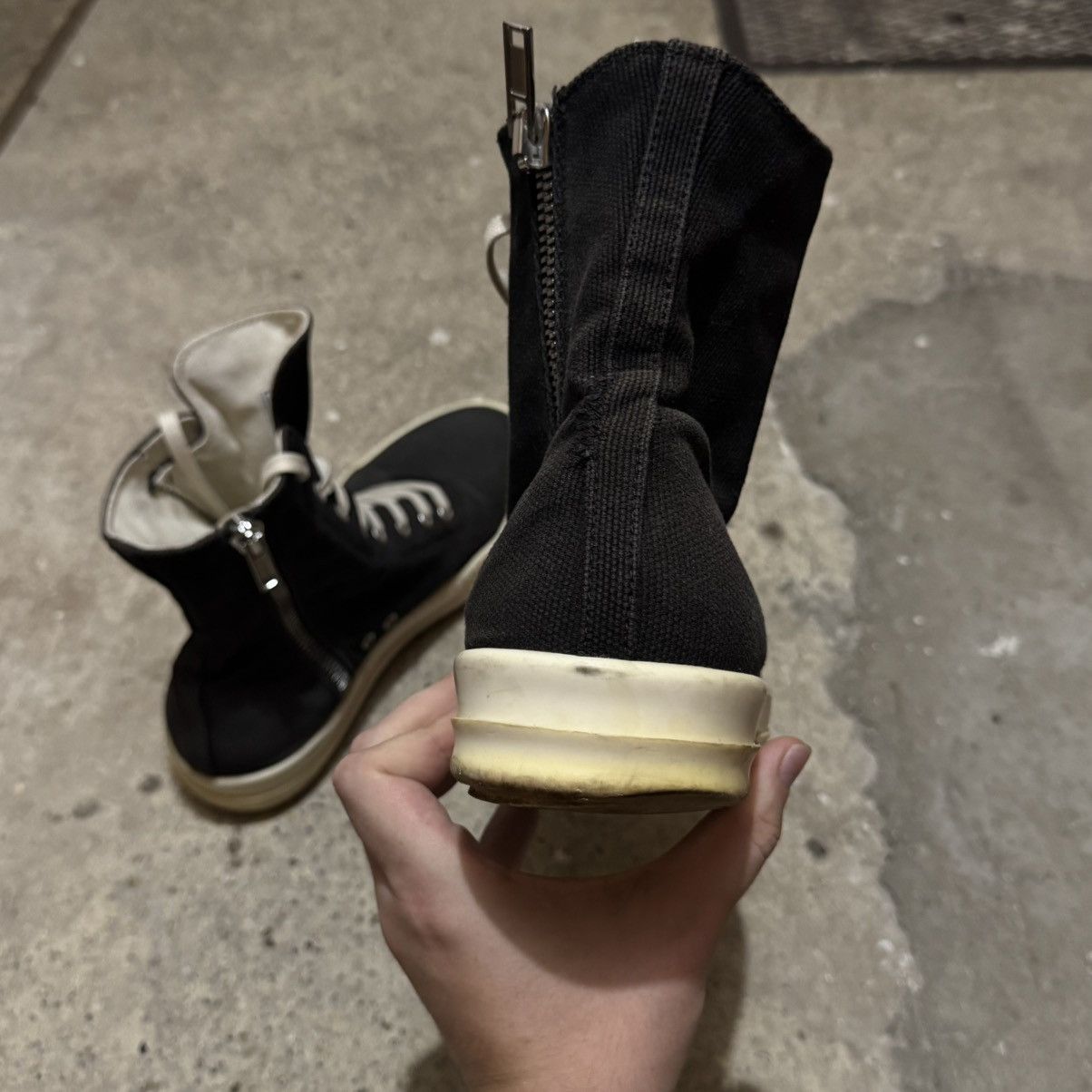 Rick Owens Rick owens drkshdw vegan ramones Size US 9 / EU 42 - 11 Thumbnail