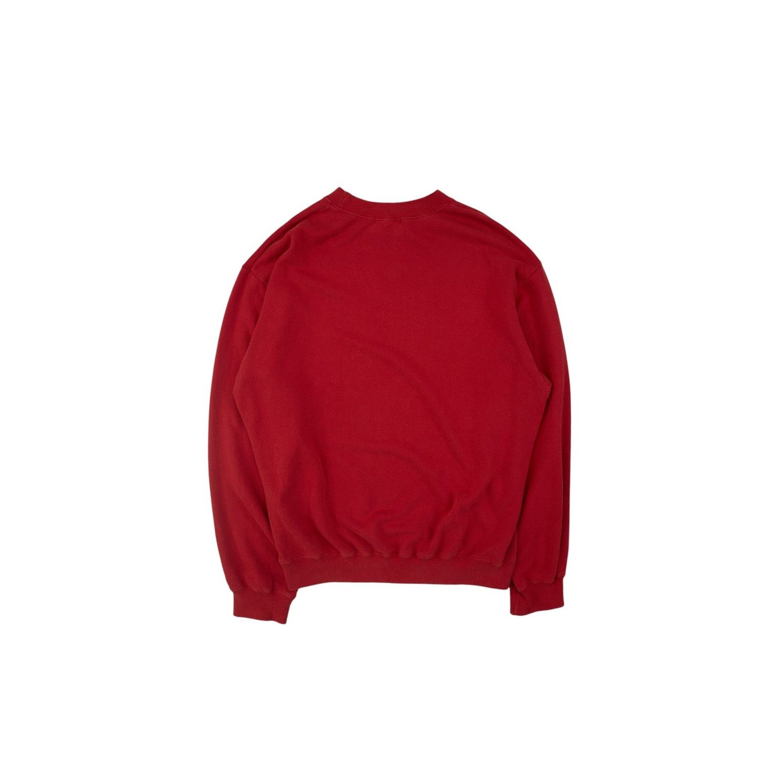 Issey Miyake Red Crewneck Sweater Size US M / EU 48-50 / 2 - 2 Thumbnail