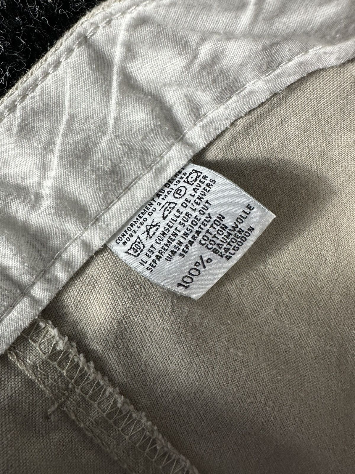 Lee × Vintage AVANT-GARDE Vintage LEE Flared Stonewashed Y2K Summer Pants Size 34" / US 12 / IT 48 - 8 Thumbnail