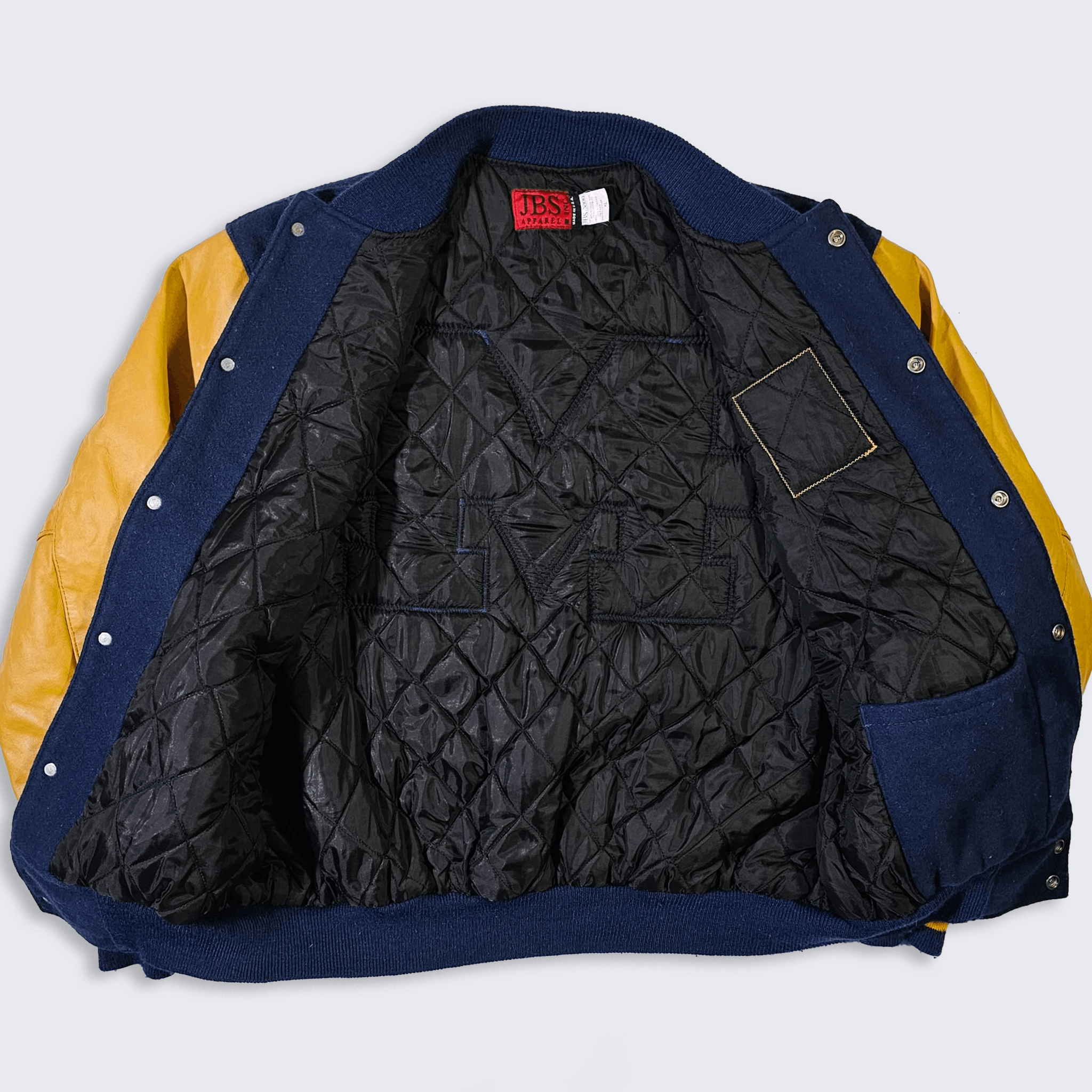 Vintage Michigan Wolverines Vintage 90s Varsity Bomber Jacket Size US XL / EU 56 / 4 - 3 Thumbnail
