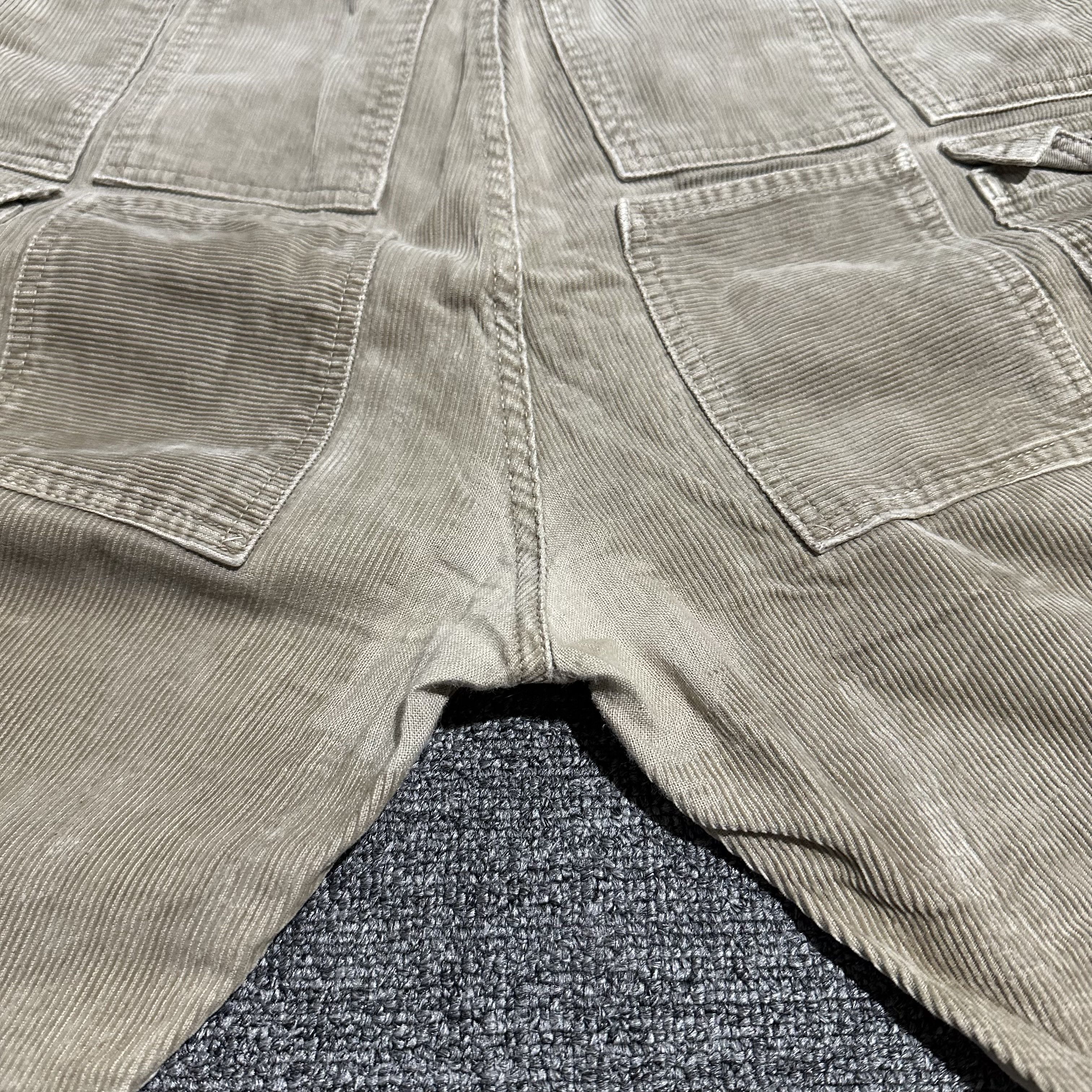 Kapital KAPITAL Corduroy Millitary 15 Multi Pockets Cargos Size US 33 - 13 Thumbnail