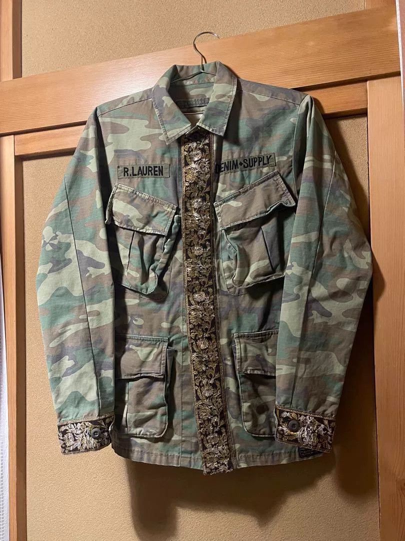 Denim & Supply Ralph Lauren Ralph Lauren Denim Supply Camouflage Military Jacket Size US XS / EU 42 / 0 - 1 Thumbnail