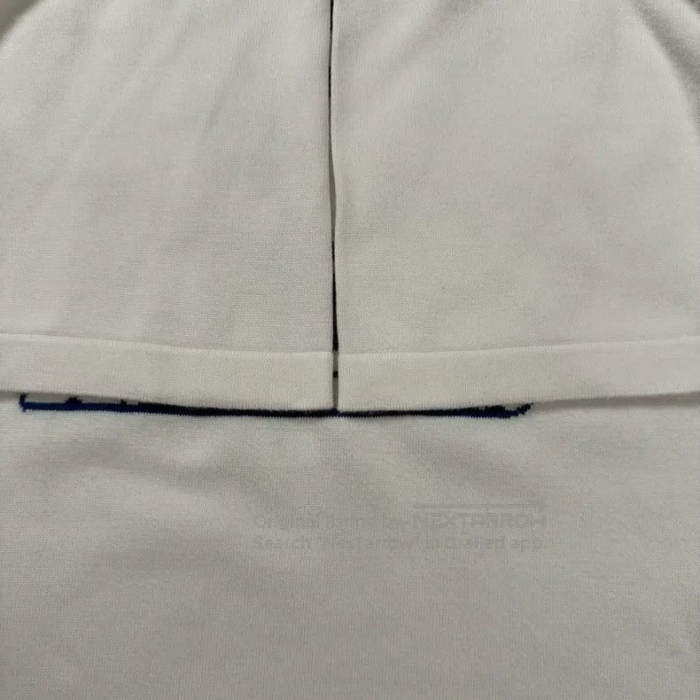 Louis Vuitton Louis Vuitton 24 White Large Logo Ice Knit Short Sleeves Size US M / EU 48-50 / 2 - 6 Thumbnail