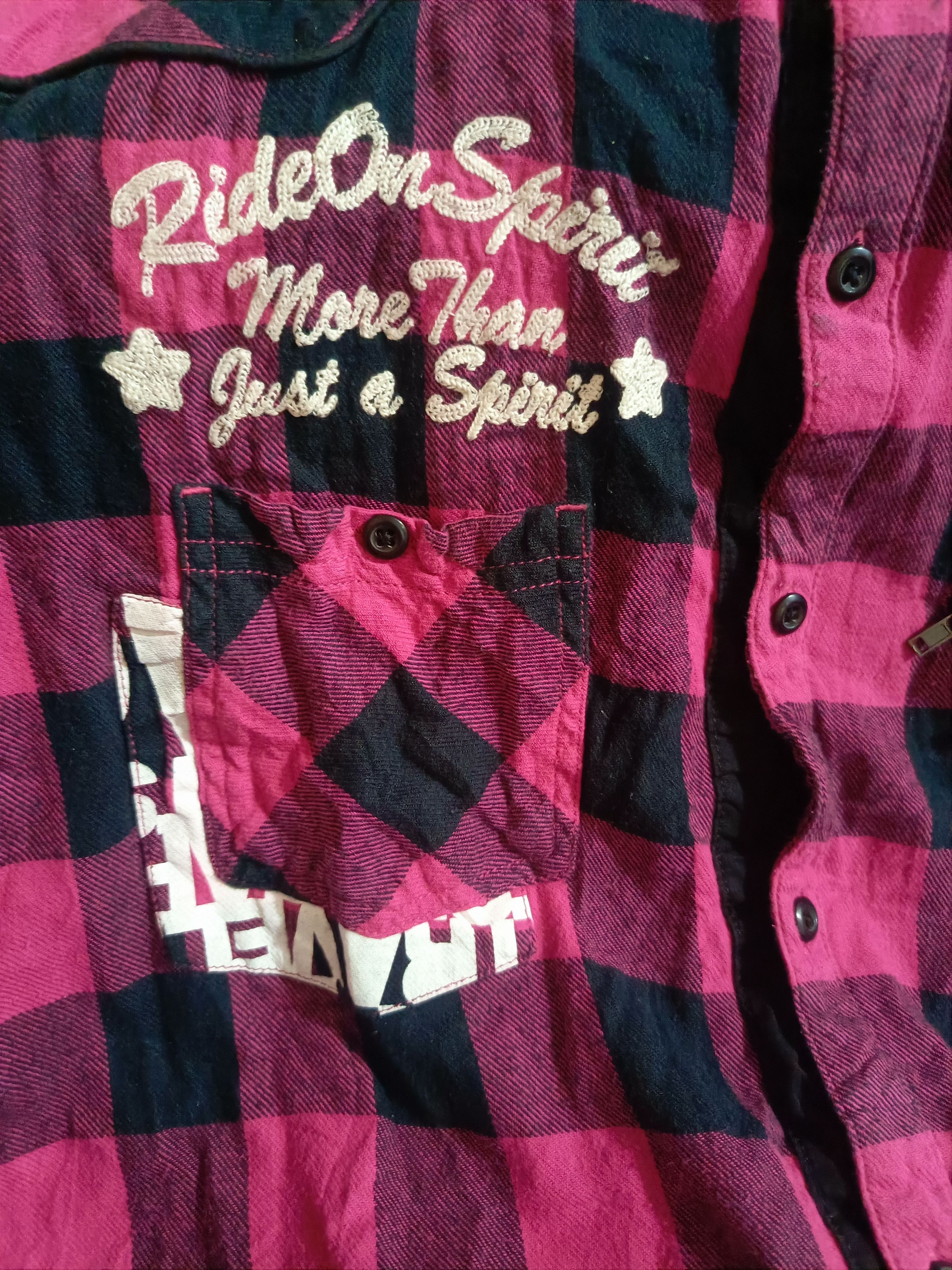 PPFM Y2k Japanese archive Vkei Plaid Shirts Size US L / EU 52-54 / 3 - 3 Thumbnail