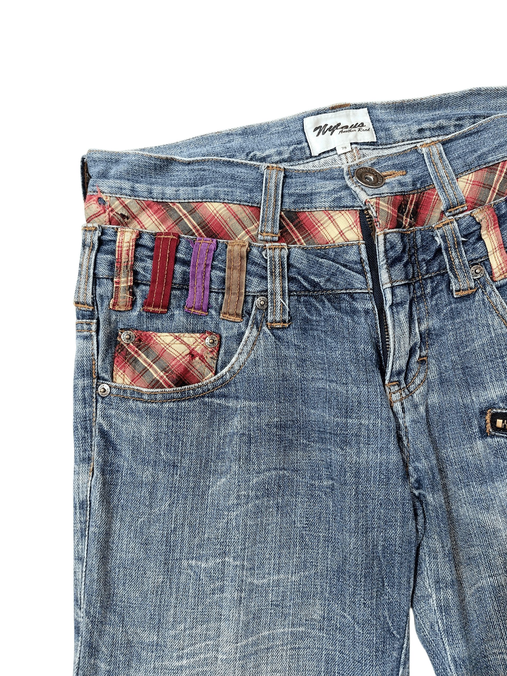 Vintage Nylaus Double Waist Seditionaries Denim Size US 30 / EU 46 - 8 Thumbnail