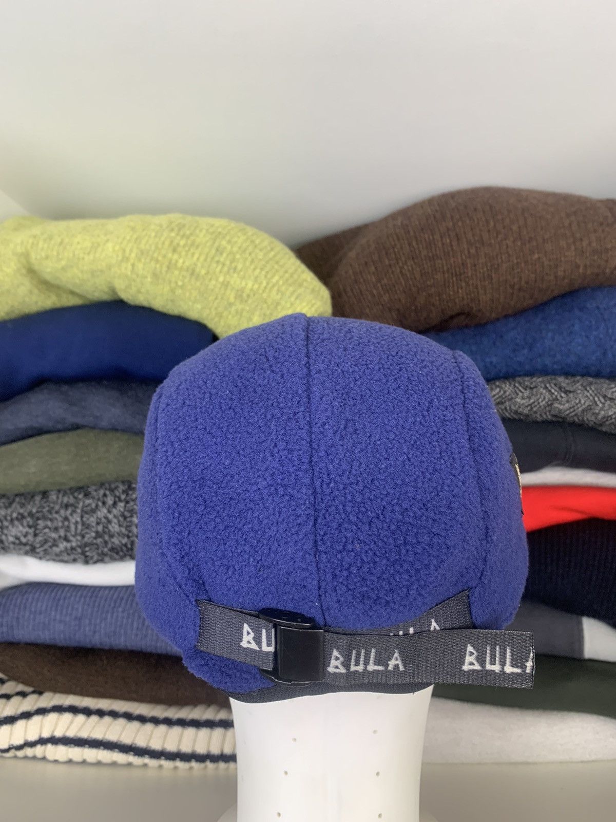 USA Olympics × Vintage Vintage Bula US Ski Team 2 in 1 Fleece Cap Hat Made in USA Size ONE SIZE - 15 Thumbnail