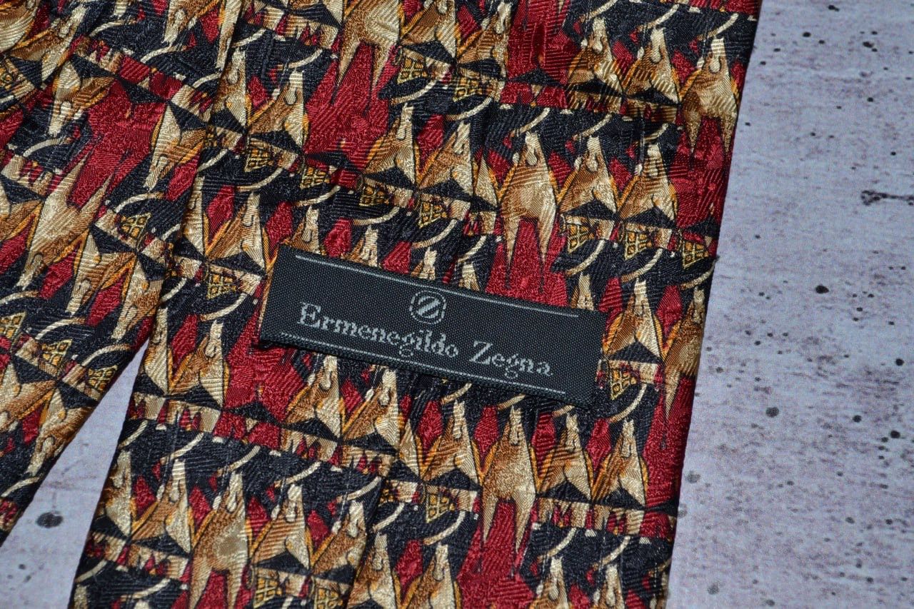 Ermenegildo Zegna × Vintage Vintage ermenegildo zegna Tie Silk Size ONE SIZE - 8 Thumbnail