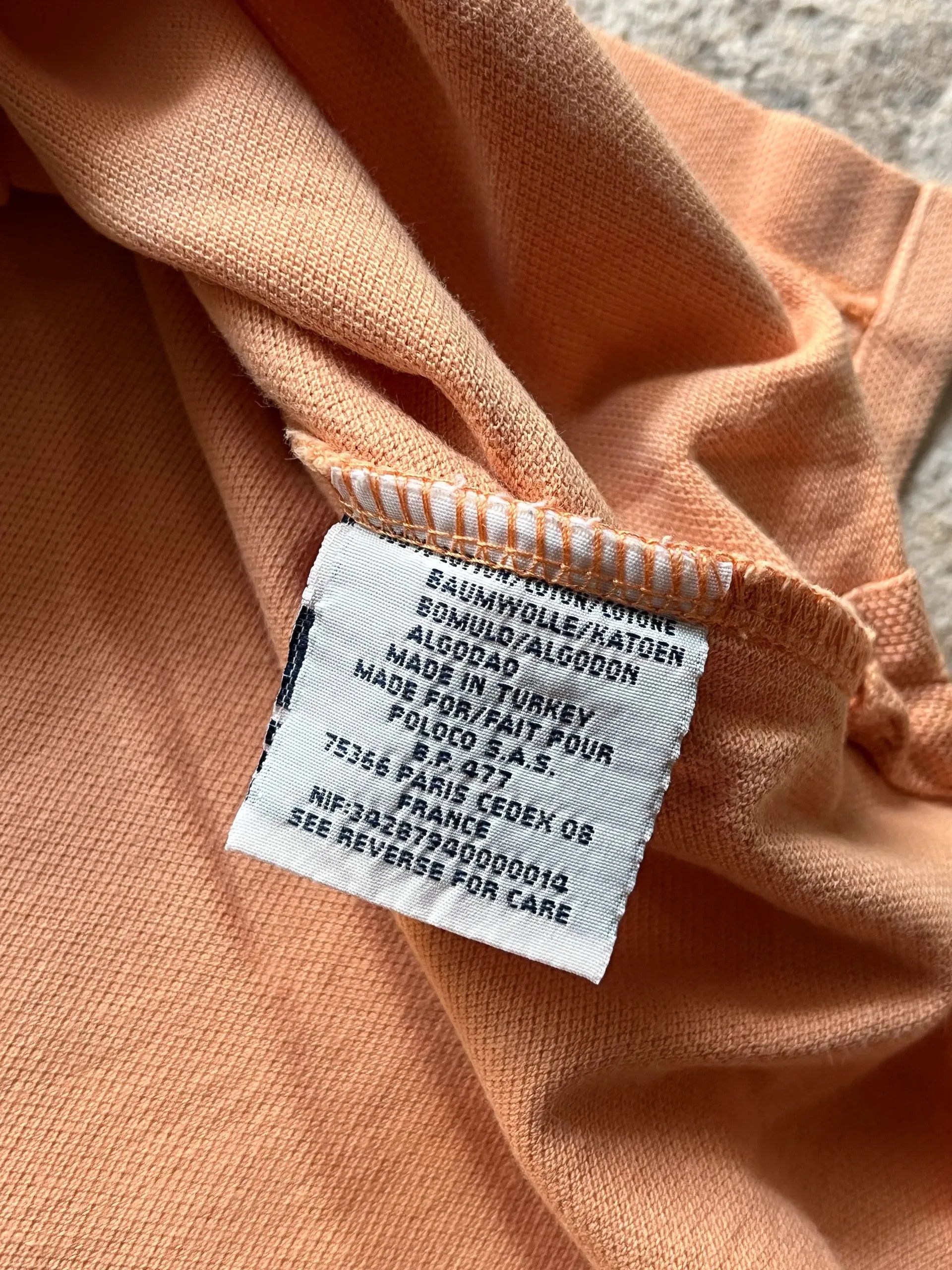 Polo Ralph Lauren Ralph Lauren Sz L Orange Polo Shirt Small Pony Size US XL / EU 56 / 4 - 9 Thumbnail