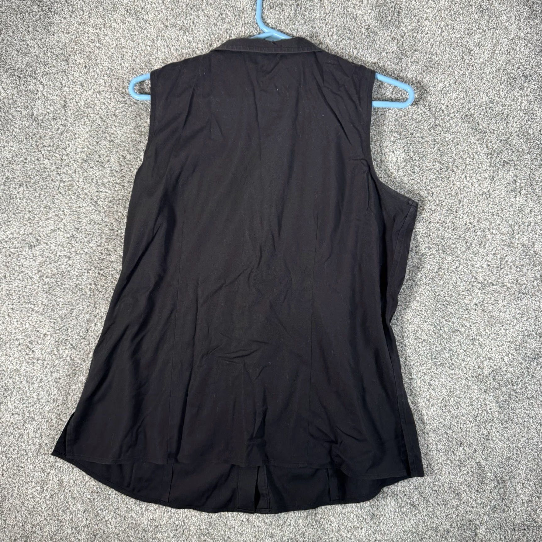 Talbots Talbots Sleeveless Blouse 10 Classic Minimalist Preppy Layering Business Casual Size L / US 10 / IT 46 - 7 Thumbnail