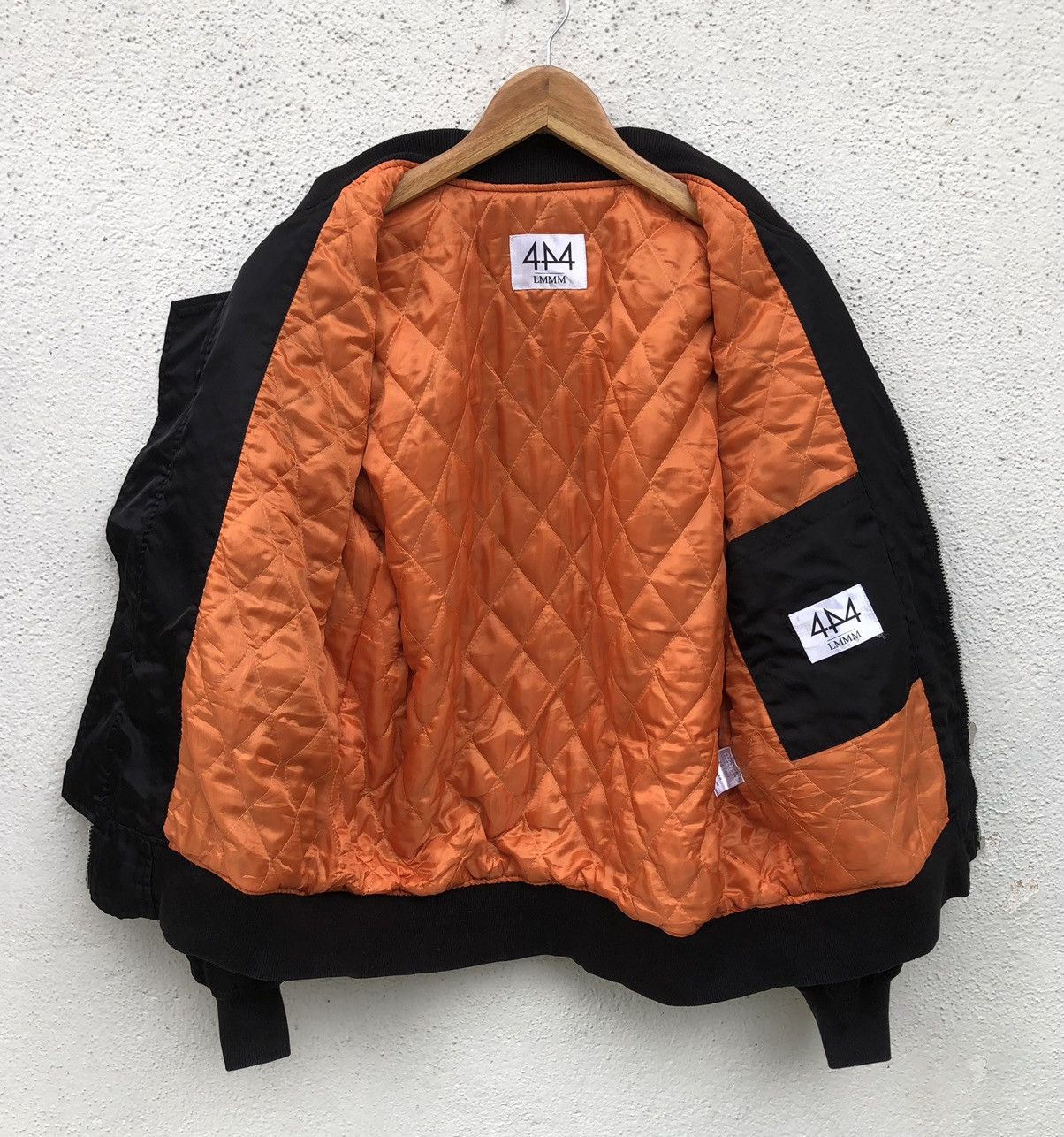 Japanese Brand LA MER MA MAISON Black Ma-1 Bomber Jacket Size US M / EU 48-50 / 2 - 13 Thumbnail