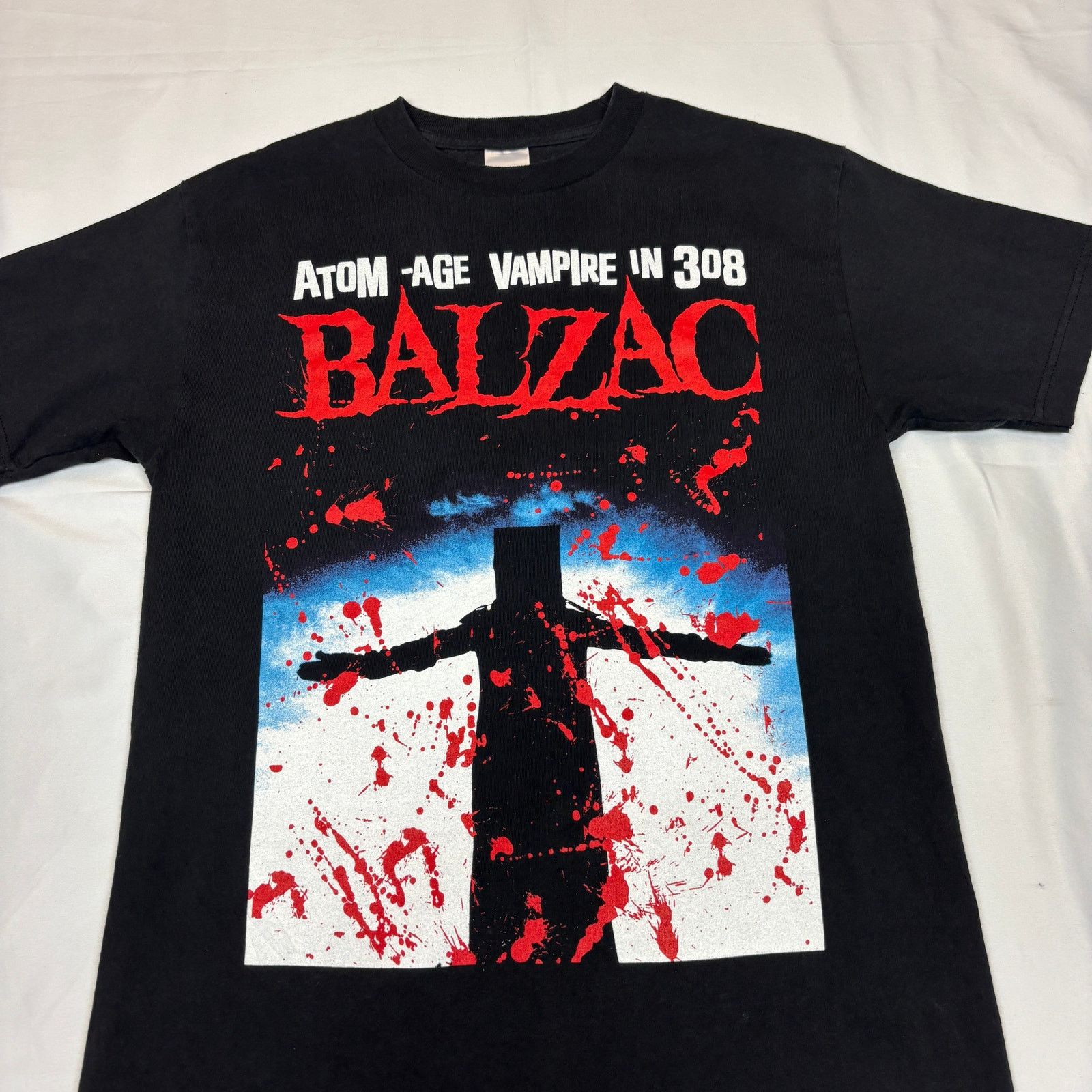 Vintage Vintage Balzac Japanese Punk T Shirt Men's Medium Size US M / EU 48-50 / 2 - 2 Thumbnail