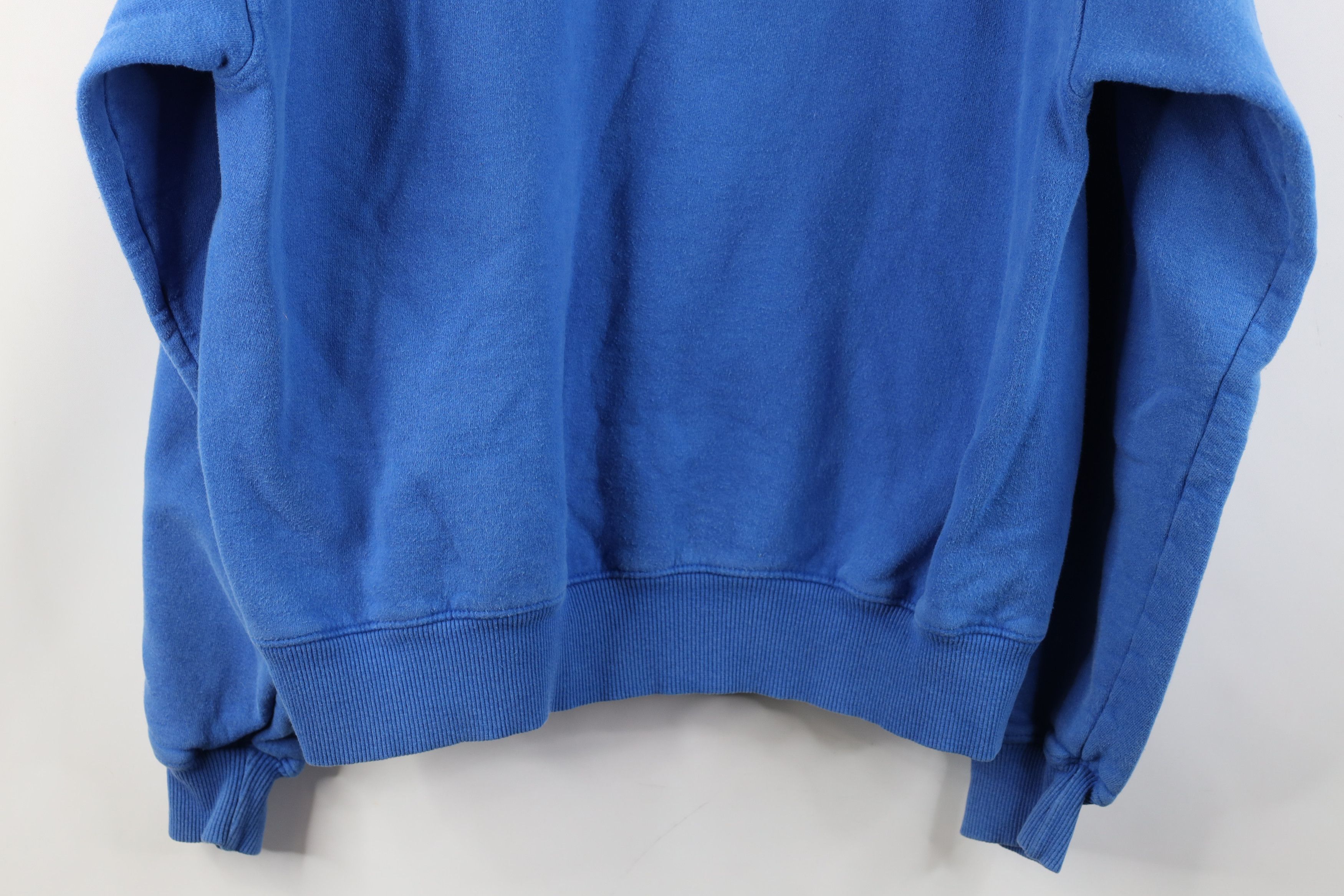 Champion Vintage 90s Y2K Champion Heavyweight Hoodie Sweatshirt Blue Size US M / EU 48-50 / 2 - 12 Thumbnail