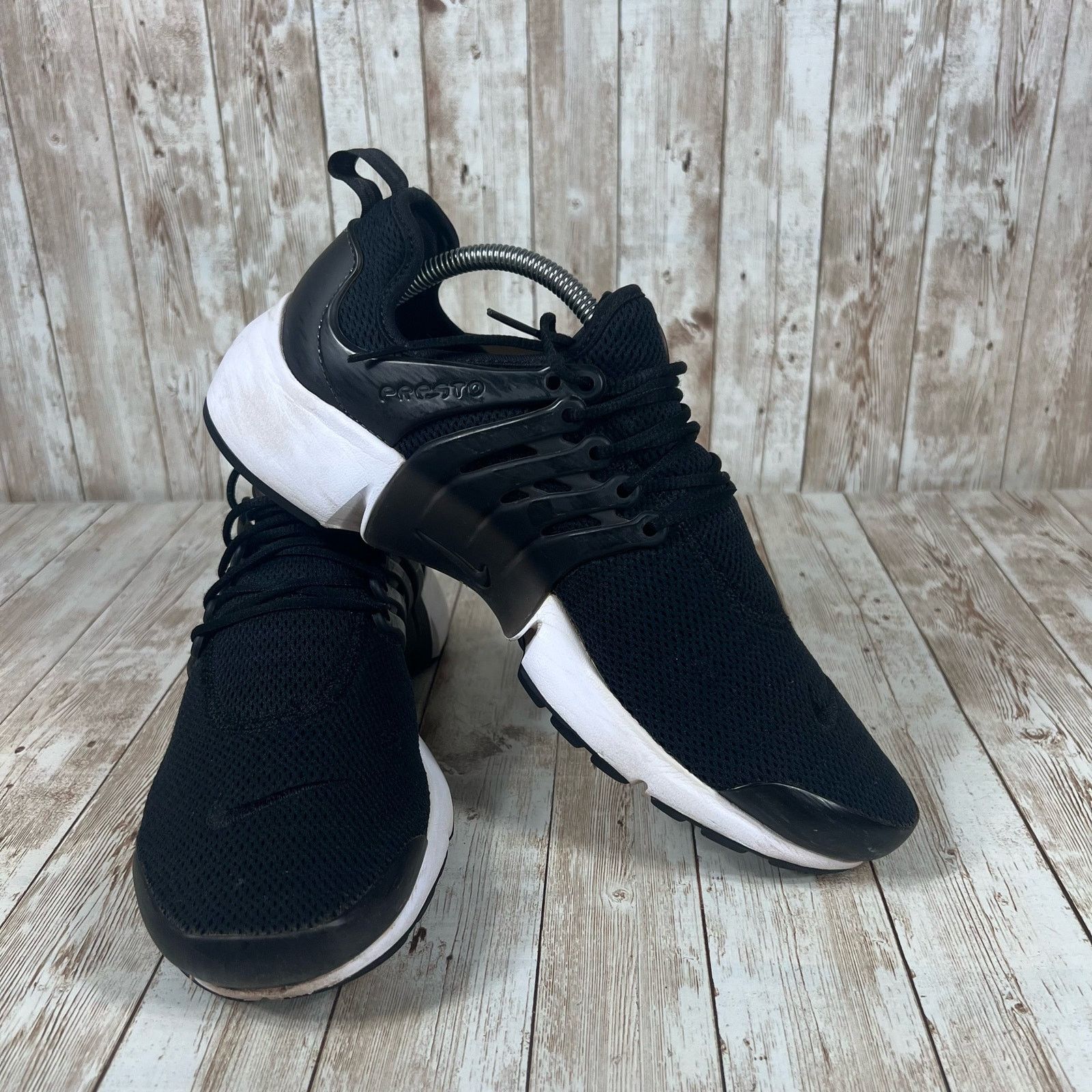 Nike Nike presto black white Womens 11 878068 001 Size US 11 / IT 41 - 6 Thumbnail