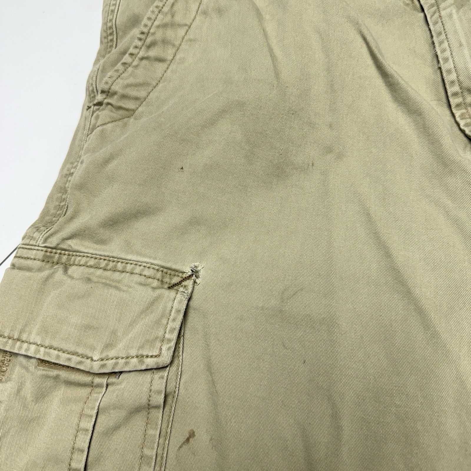 Fox Racing Fox Racing Deluxe Cargo Shorts Mens 36 (37x10) Beige Y2K Size US 36 / EU 52 - 6 Thumbnail