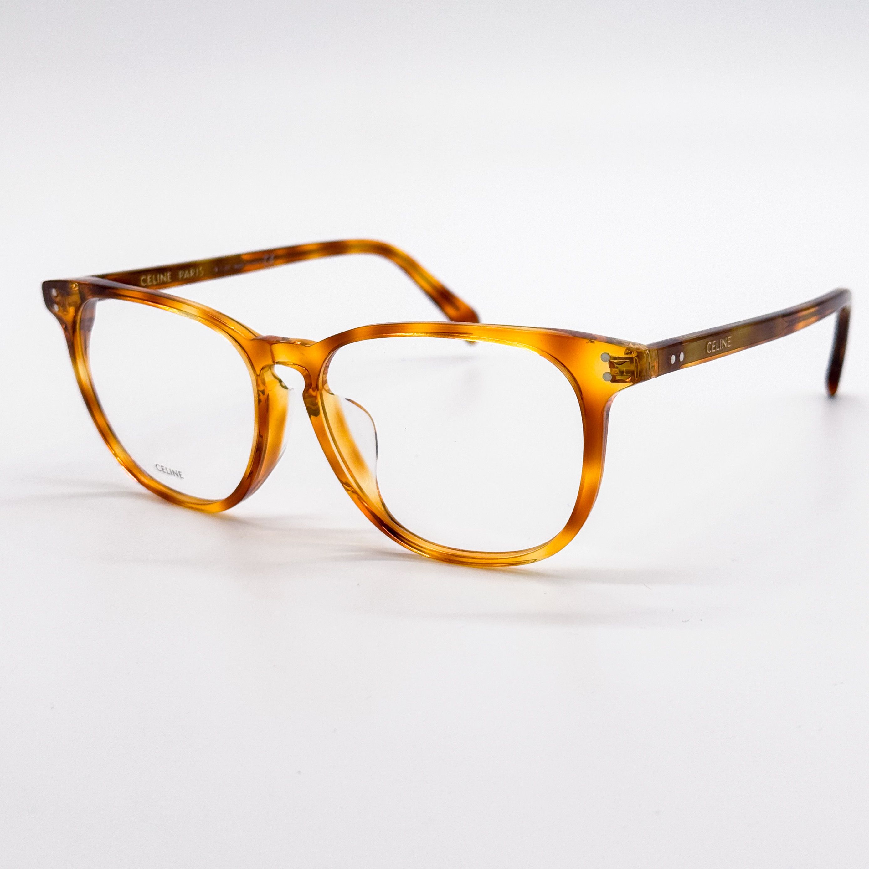 Celine NEW CELINE CL50046F 053 EYEGLASSES WOMEN HAVANA CELINE Size ONE SIZE - 2 Thumbnail
