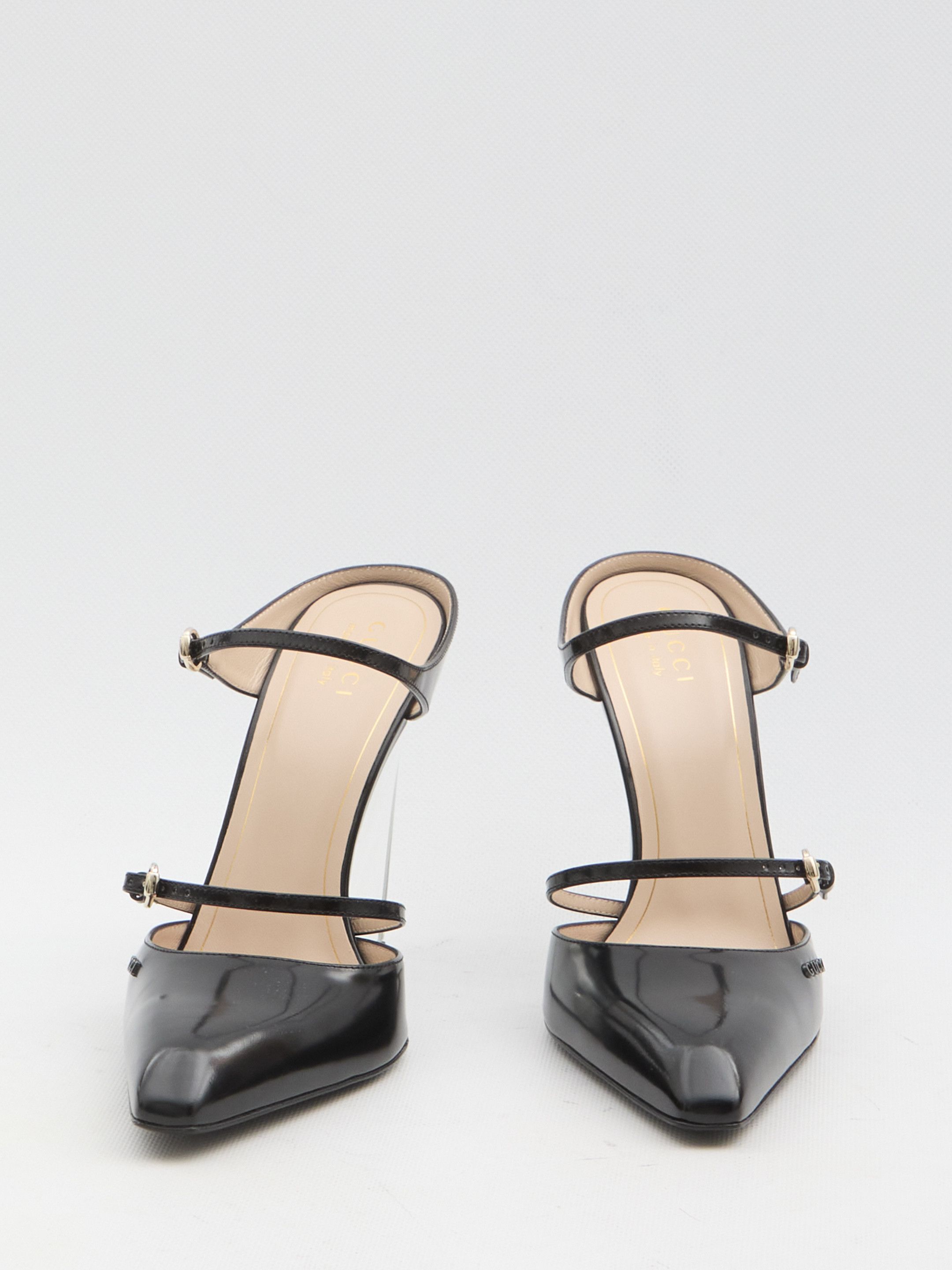 Gucci oc11z1025 Wedge Mules in Black Size US 11 / IT 41 - 4 Thumbnail