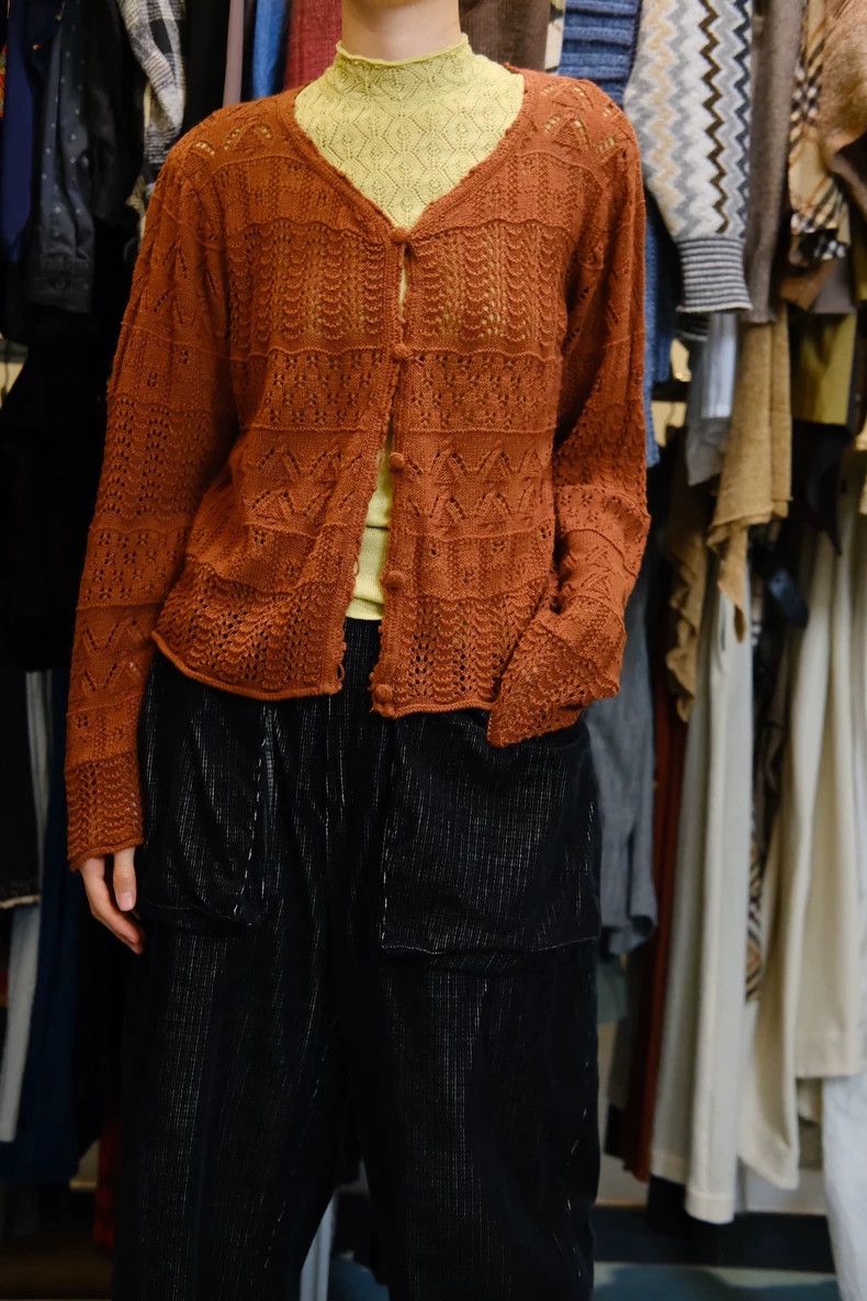Kenzo KENZO Branch openwork knit sweater Size XS / US 0-2 / IT 36-38 - 4 Thumbnail