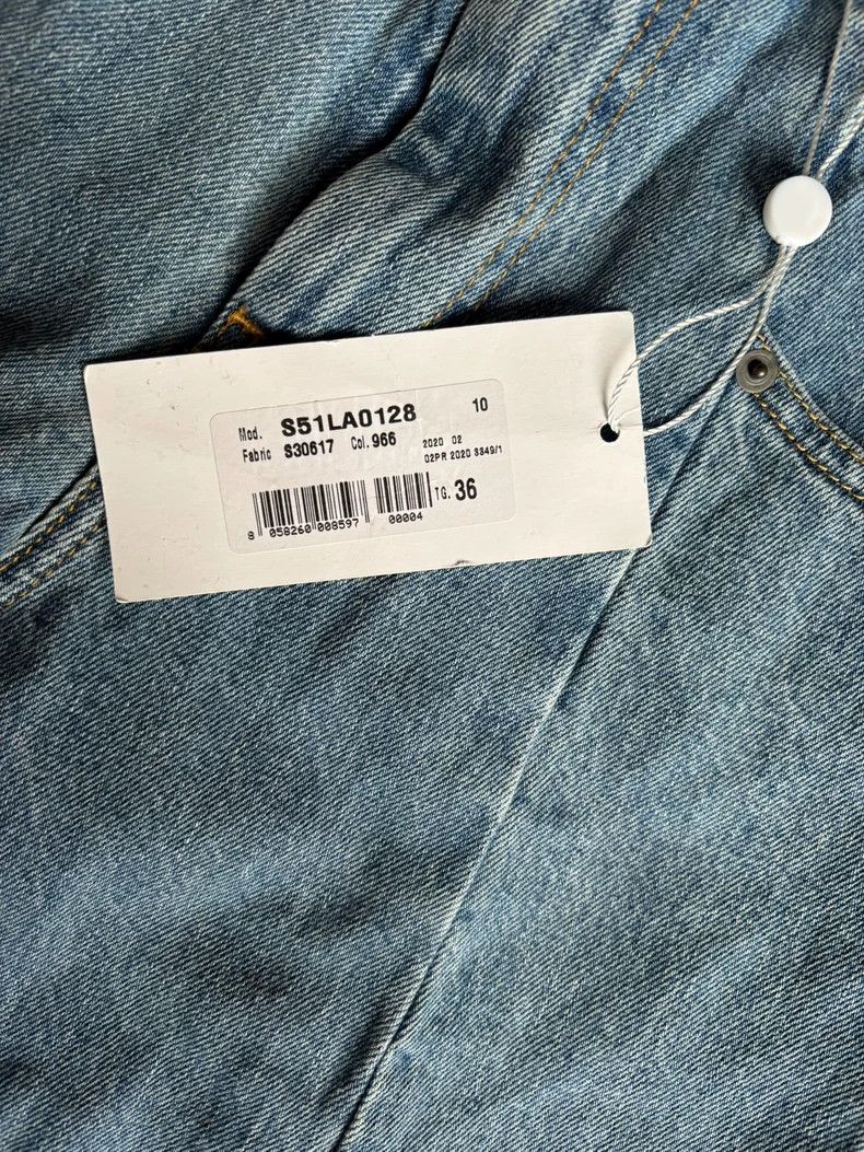 Maison Margiela Maison Margiela Convex waist deconstructed wide-leg jeans 2 Size 35" - 4 Thumbnail