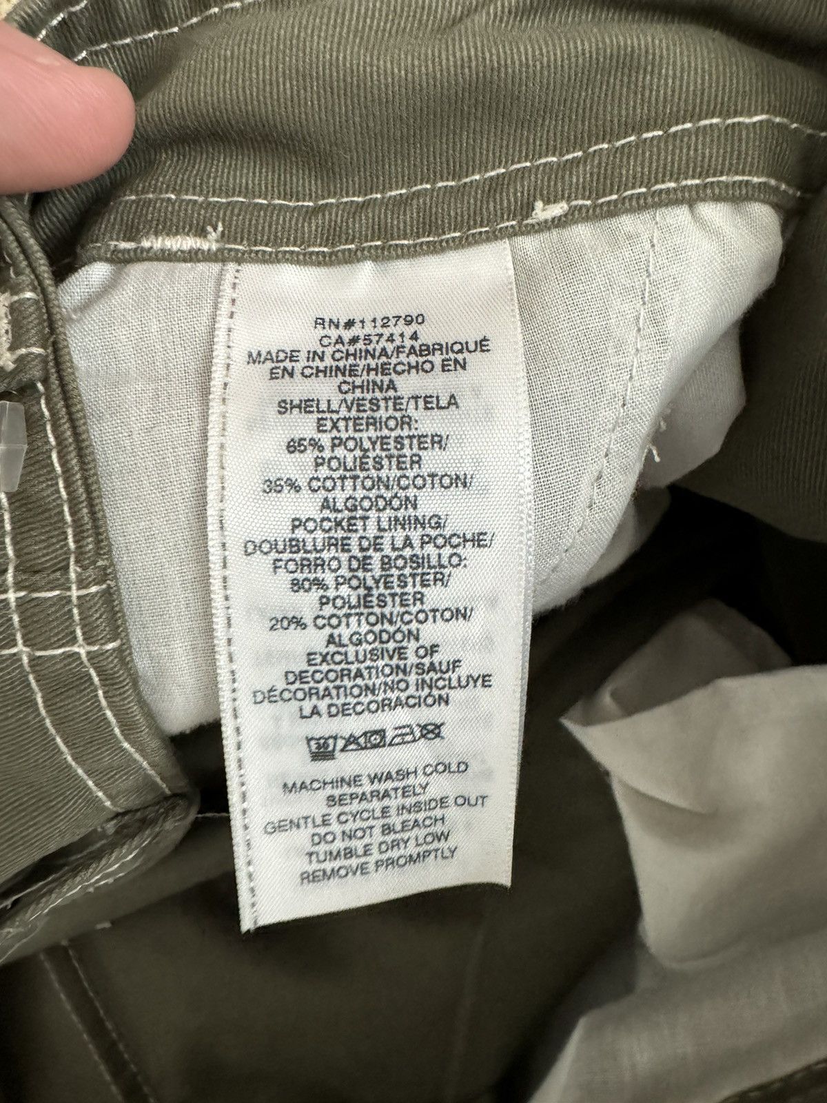 True Religion True Religion Baggy Cargo Pant Size US 34 / EU 50 - 7 Thumbnail