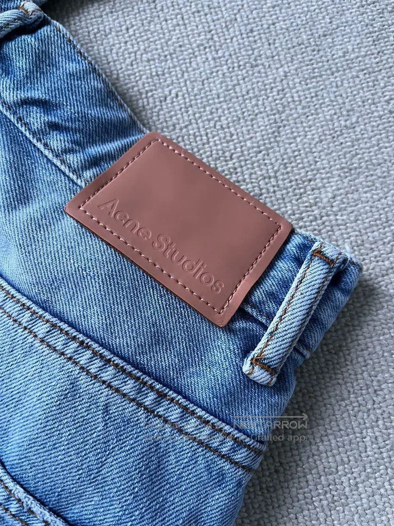 Acne Studios Acne Studios Denim Series Classic Fit Wide Leg High Waist Size 30" / US 8 / IT 44 - 3 Thumbnail