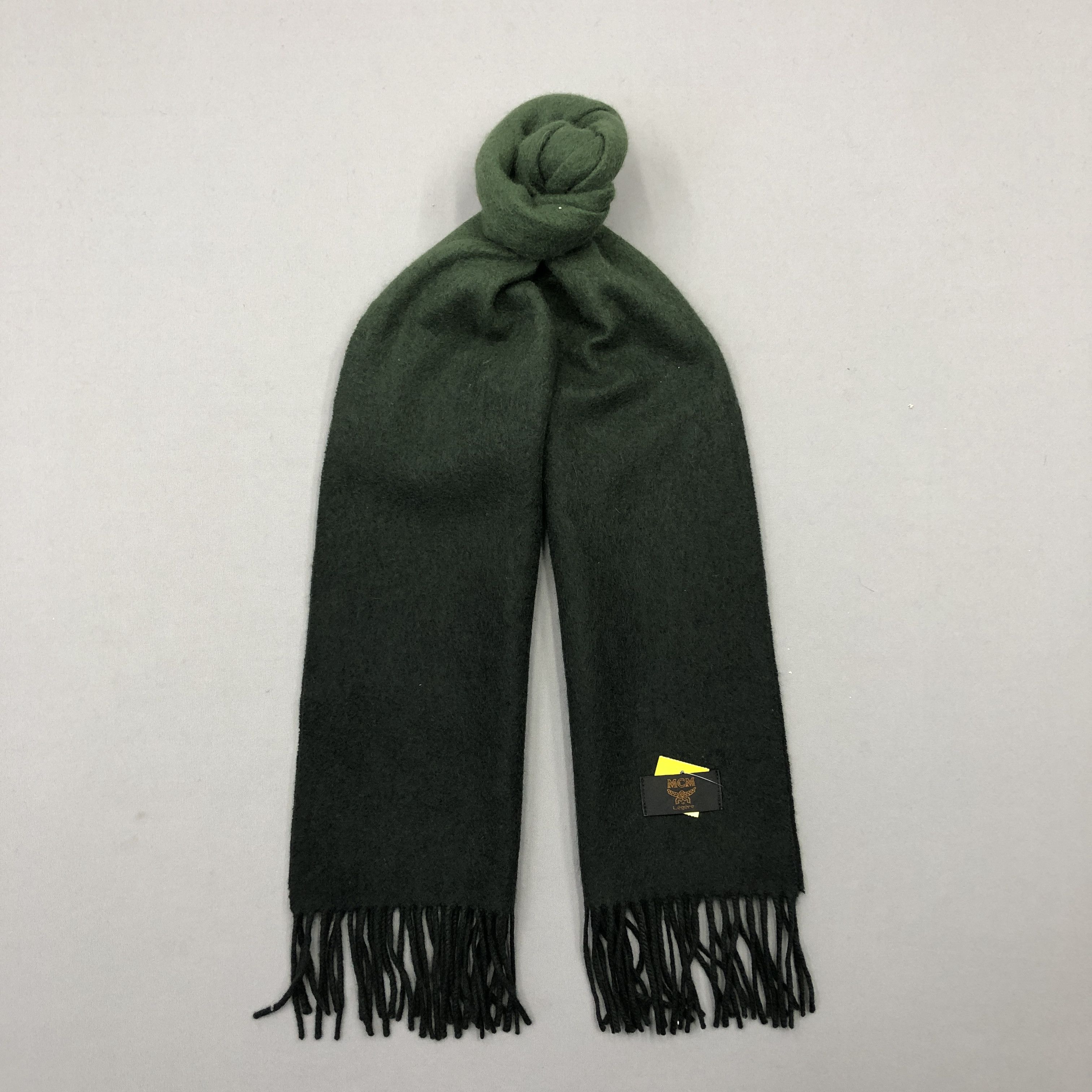MCM Vintage Paul Smith Scarf Muffler Wool Ribbed Knit Scarves Size ONE SIZE - 1 Thumbnail