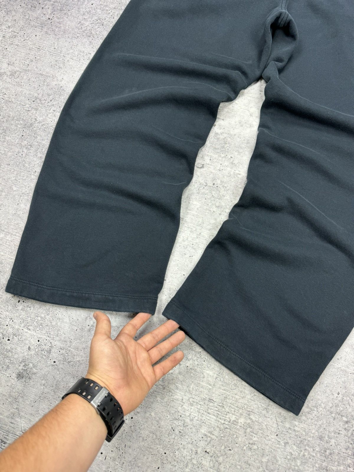 Nike × Vintage Vintage Nike Y2K Style Drill Swoosh Logo Sweatpants Pants Size US 34 / EU 50 - 16 Thumbnail