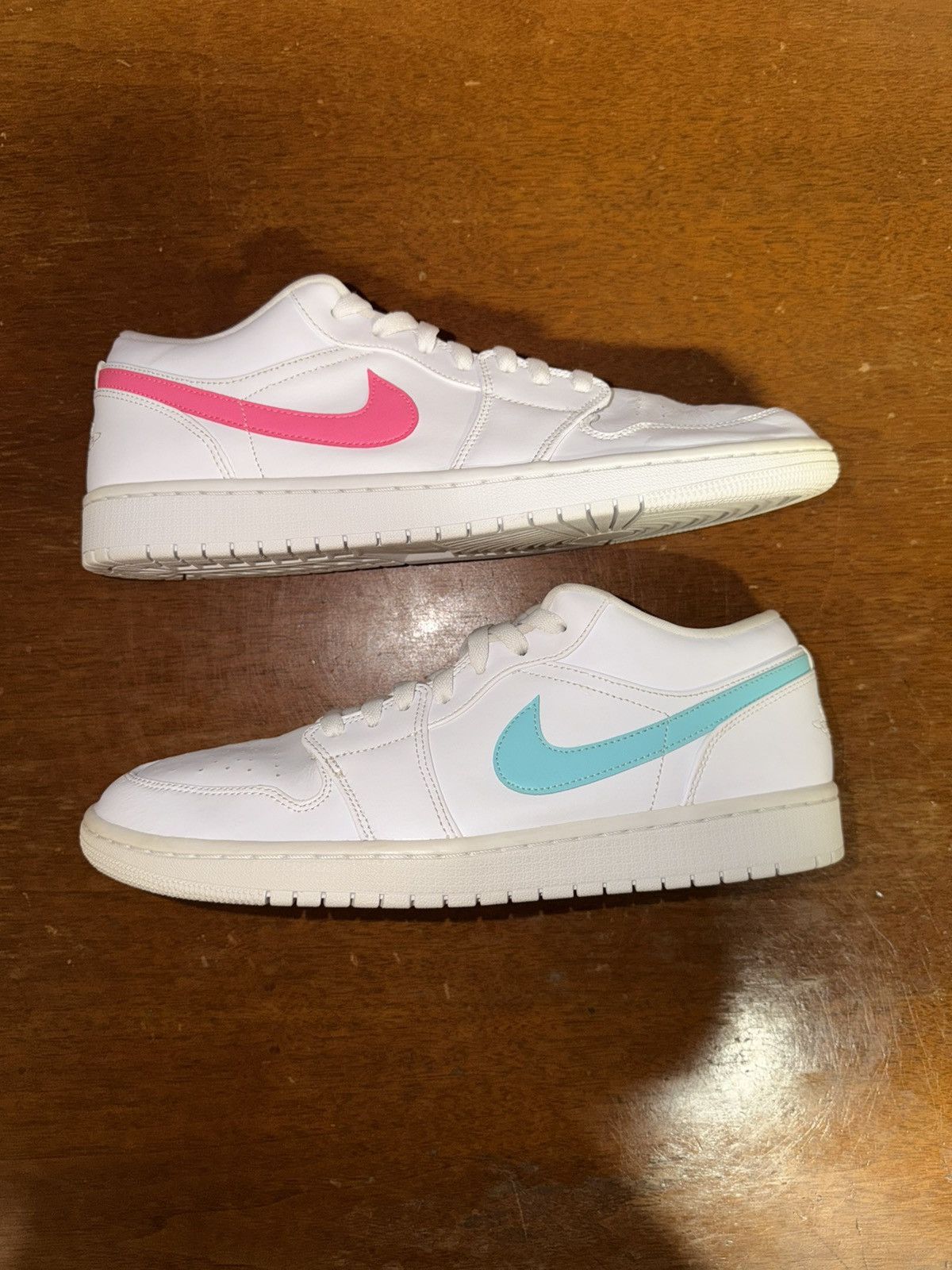 Nike Air Jordan 1 Low White Multi-Color size 13 Size US 13 / EU 46 - 1 Thumbnail