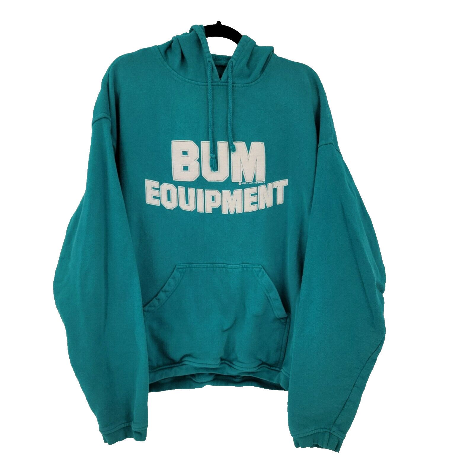 B.U.M Equipment VTG BUM Equipment Women's L 1991 Hoodie Sweatshirt Size L / US 10 / IT 46 - 1 Thumbnail