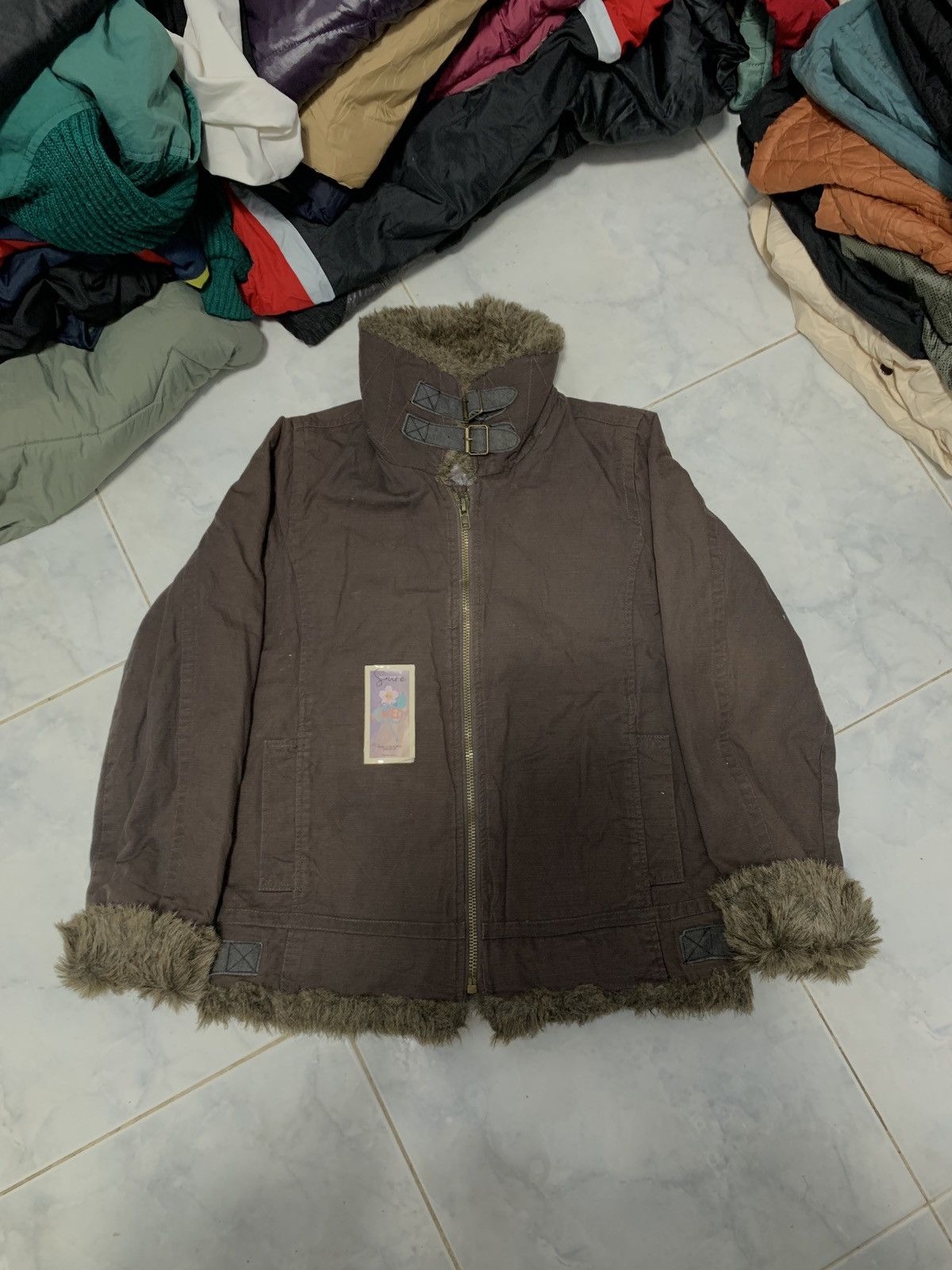 14th Addiction × KMRii × Yasuyuki Ishii FUR DETROIT JACKET GHOTIC PUNK STYLE Size US L / EU 52-54 / 3 - 1 Thumbnail