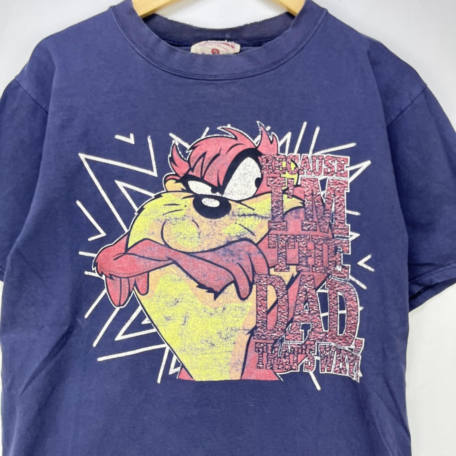 Other Vintage 90s Taz Looney Tunes Dad T Shirt Large Sun Faded Size US L / EU 52-54 / 3 - 2 Thumbnail