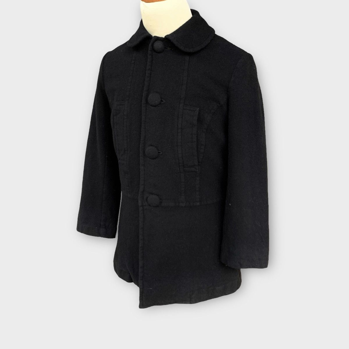 Comme des Garcons AD2009 Tricot Comme Des Garcons Wool Coat Size US S / EU 44-46 / 1 - 7 Thumbnail