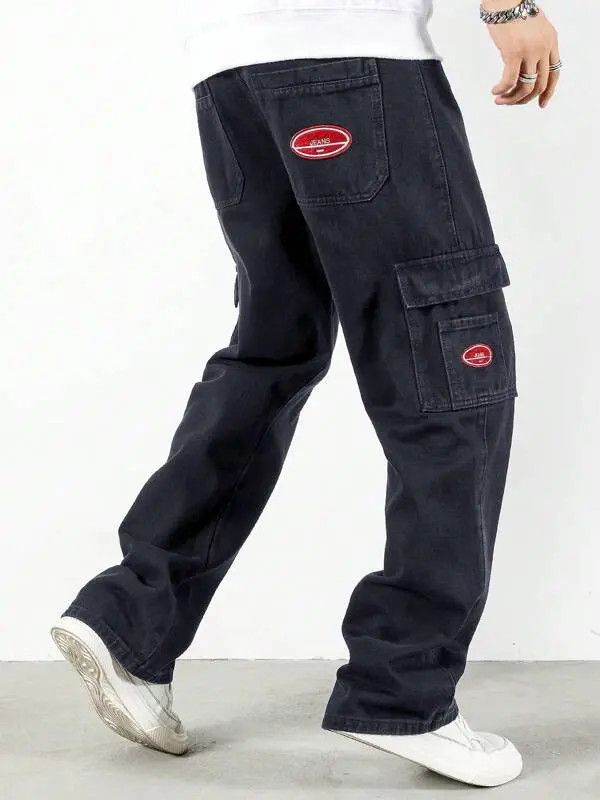 Jean Komuro x Mari Cargo Pocket Denim Jeans Straight fit Size US 32 / EU 48 - 7 Thumbnail