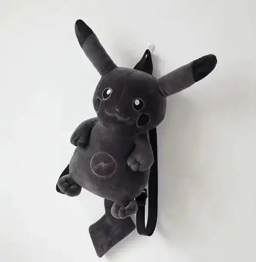 Japanese Brand Black Pikachu backpacks Size ONE SIZE - 1 Thumbnail