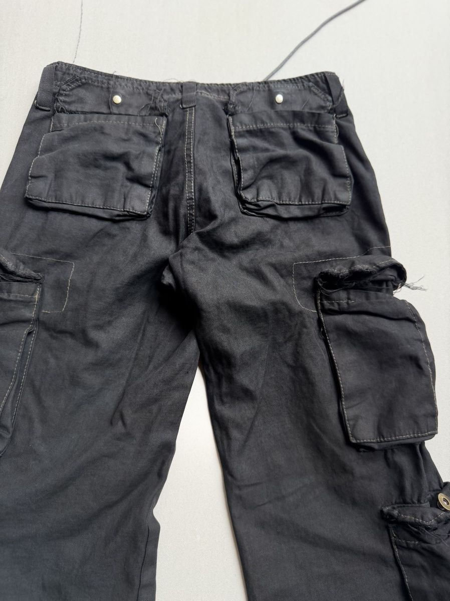 Japanese Brand VG lace up flare cargo pants Size US 26 / EU 42 - 6 Thumbnail