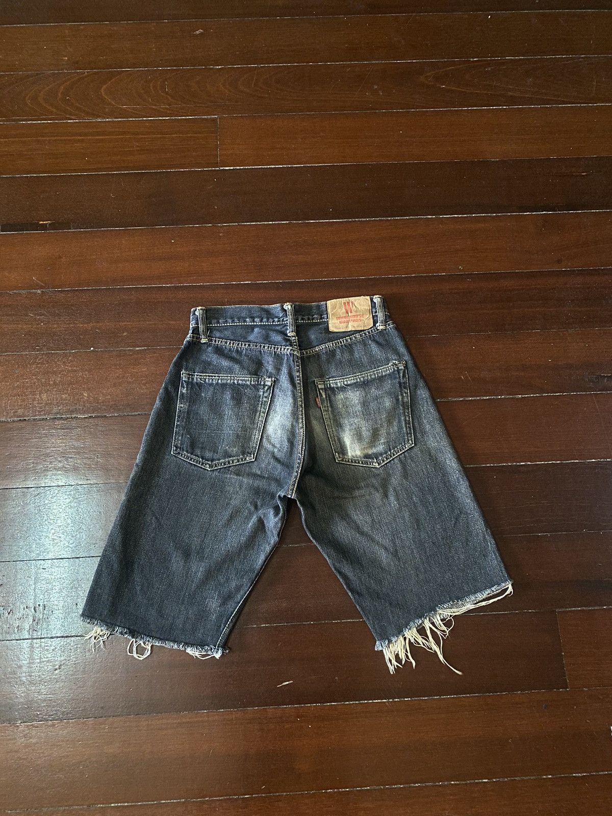 Sugar Cane Neputa Genus No.4 Wanderer by Warehouse Selvedge Jeans short Size US 30 / EU 46 - 10 Thumbnail