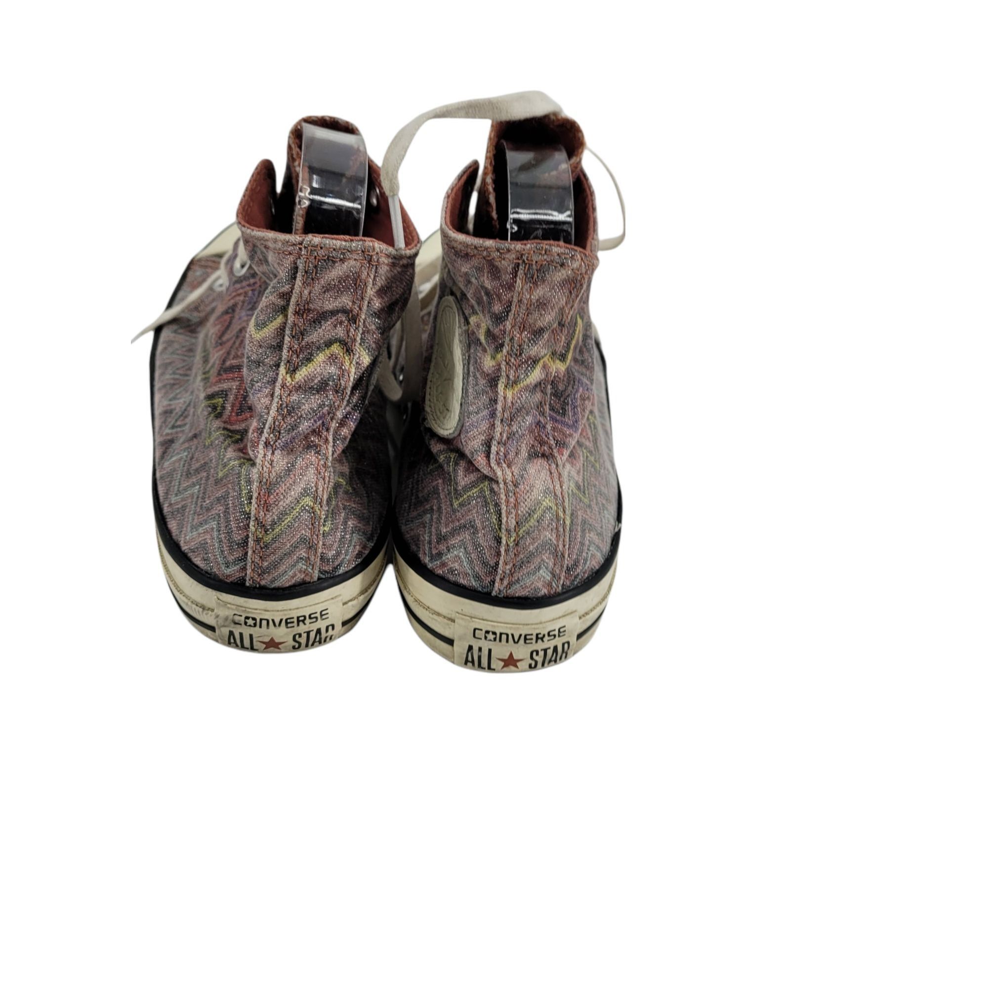 Missoni Missoni Converse Chuck Taylor Hi Top Sneakers M 8 W 10 Purpl Size US 10 / IT 40 - 8 Thumbnail