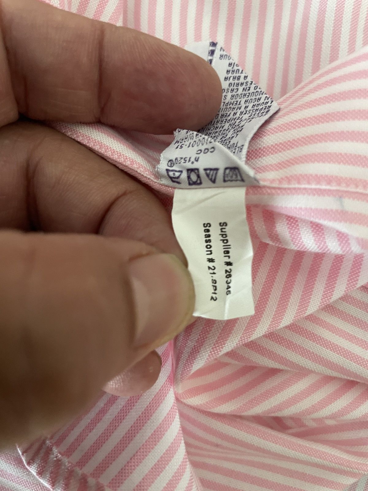 Ralph Lauren Purple Label Striped Button Dress shirt Size US L / EU 52-54 / 3 - 13 Thumbnail