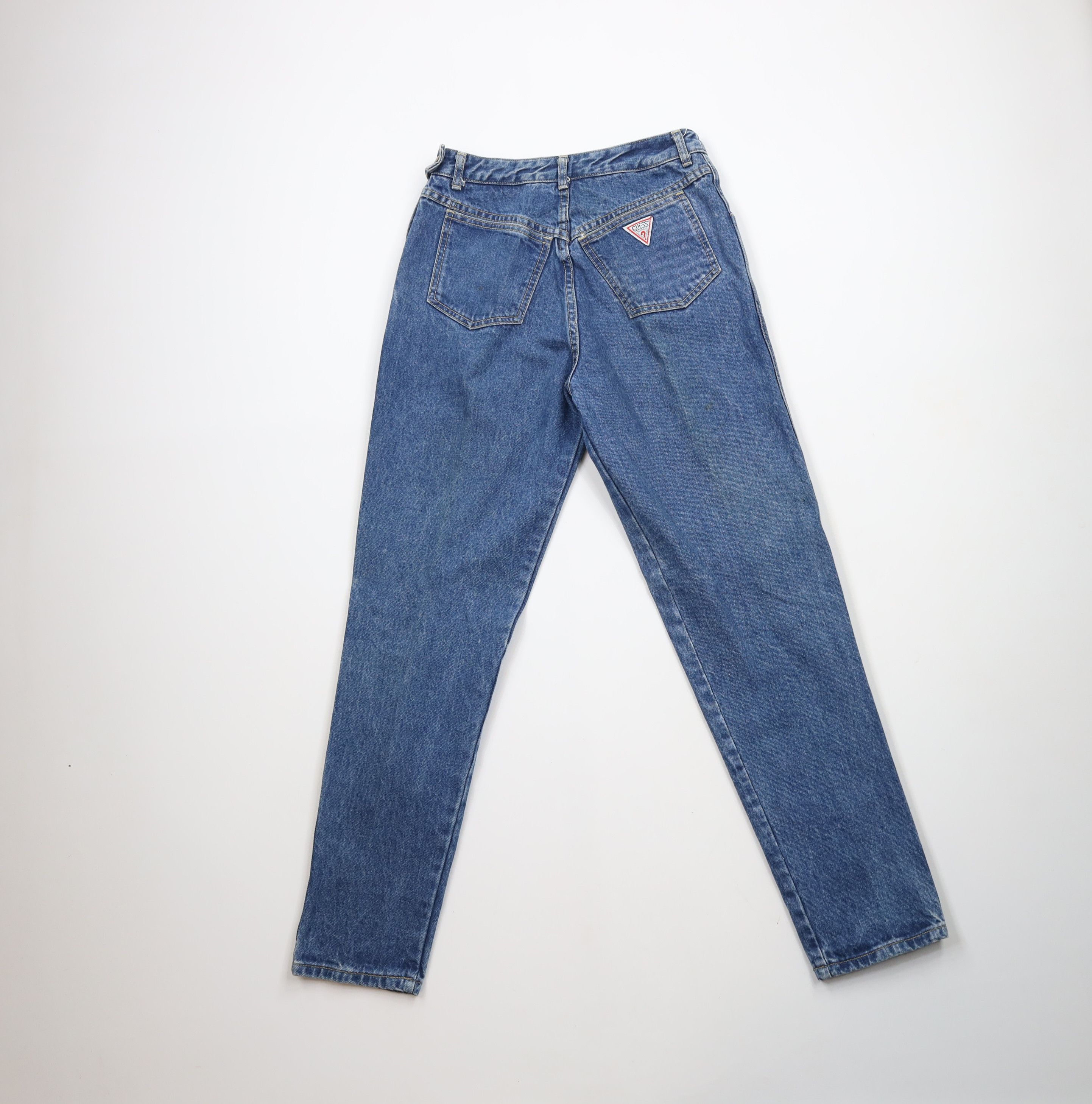Guess × Vintage Vintage 80s 90s Georges Marciano Guess Denim Jeans Blue USA Size 31" - 11 Thumbnail