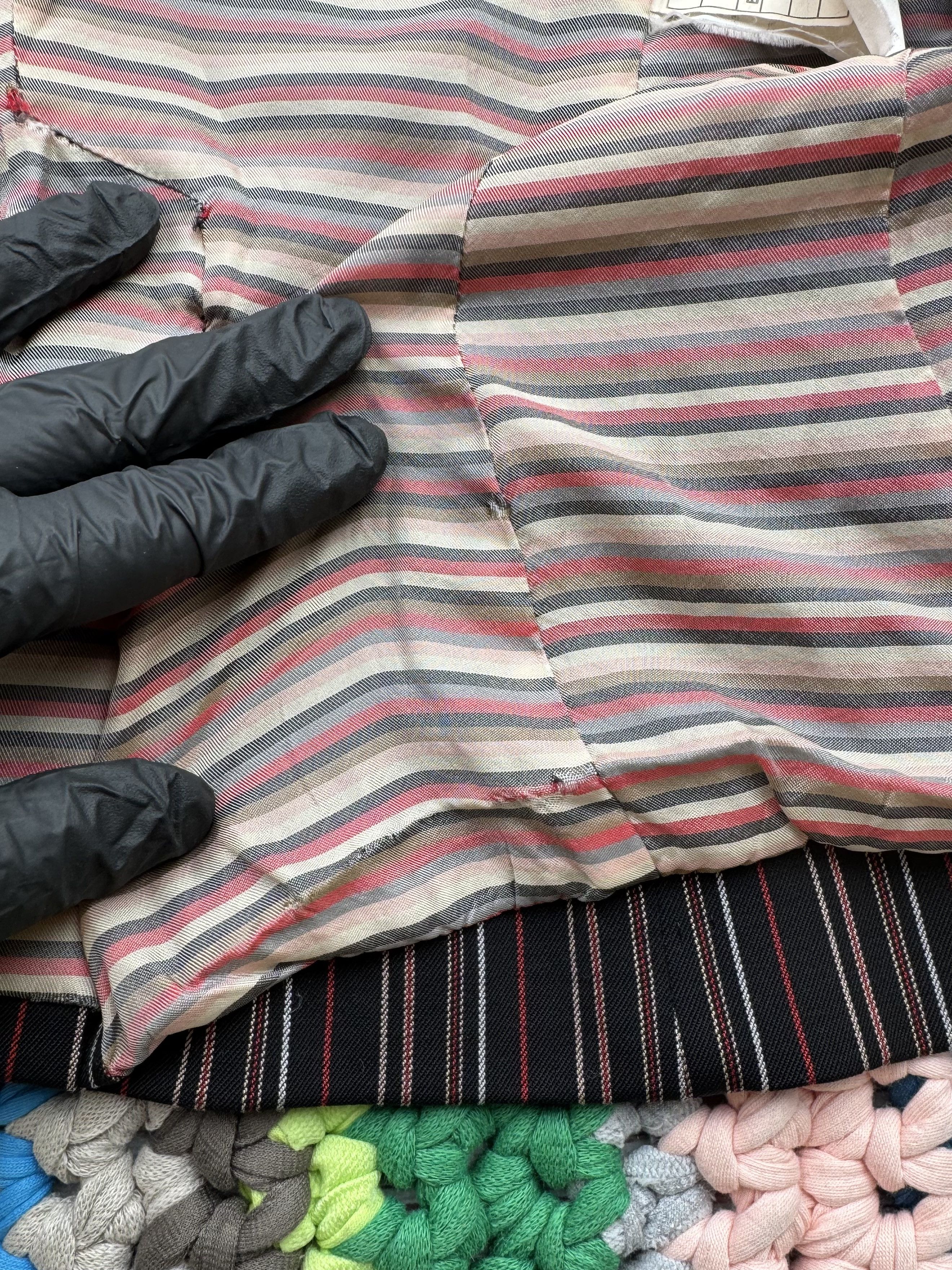 Missoni Missoni Vintage Striped Wool Suit (V84) Size 28" / US 6 / IT 42 - 7 Thumbnail