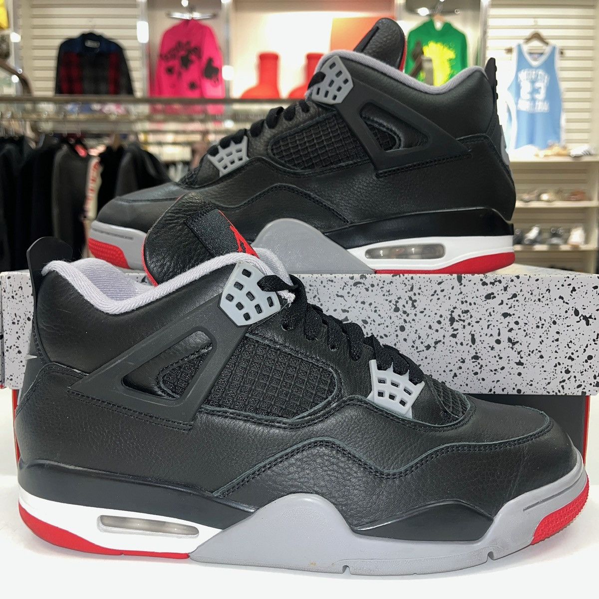 Size 10 - Air Jordan 4 Retro Bred Reimagined - FV5029-006