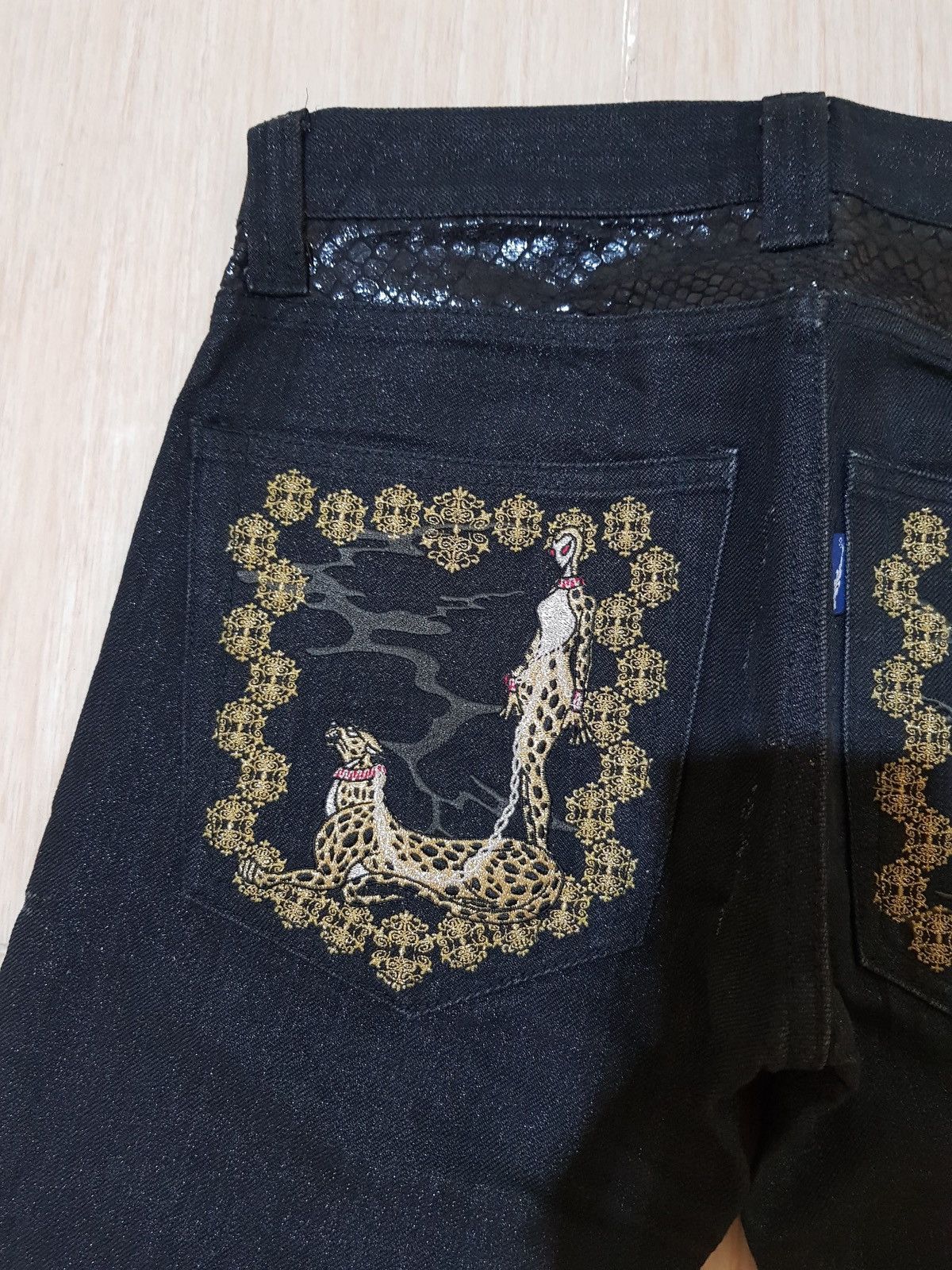 Japanese Brand Japanois blue jeans Size US 27 - 5 Thumbnail