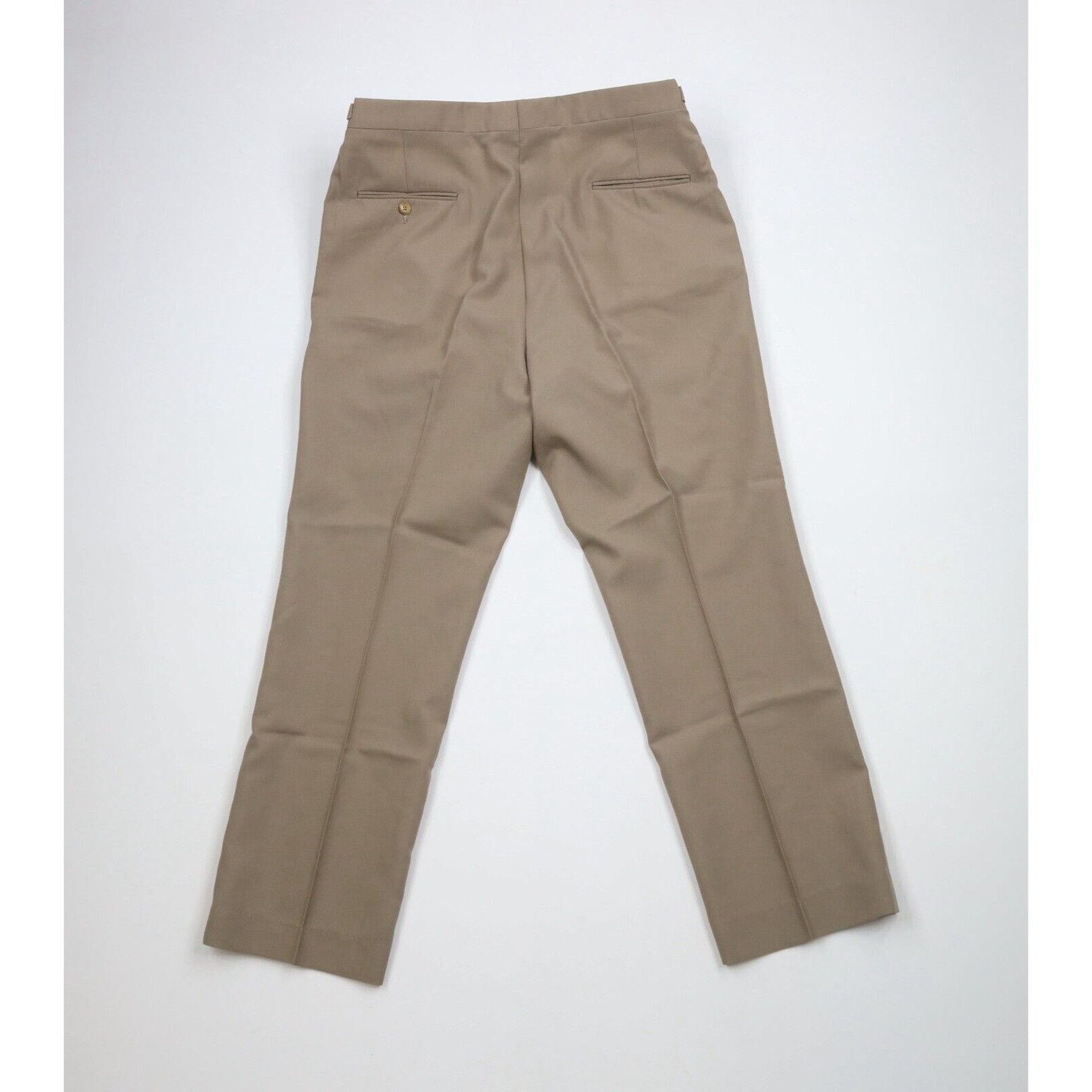 Vintage Vintage 90s Streetwear Wool Blend Buckle Waist Chino Pants Size US 36 / EU 52 - 8 Thumbnail