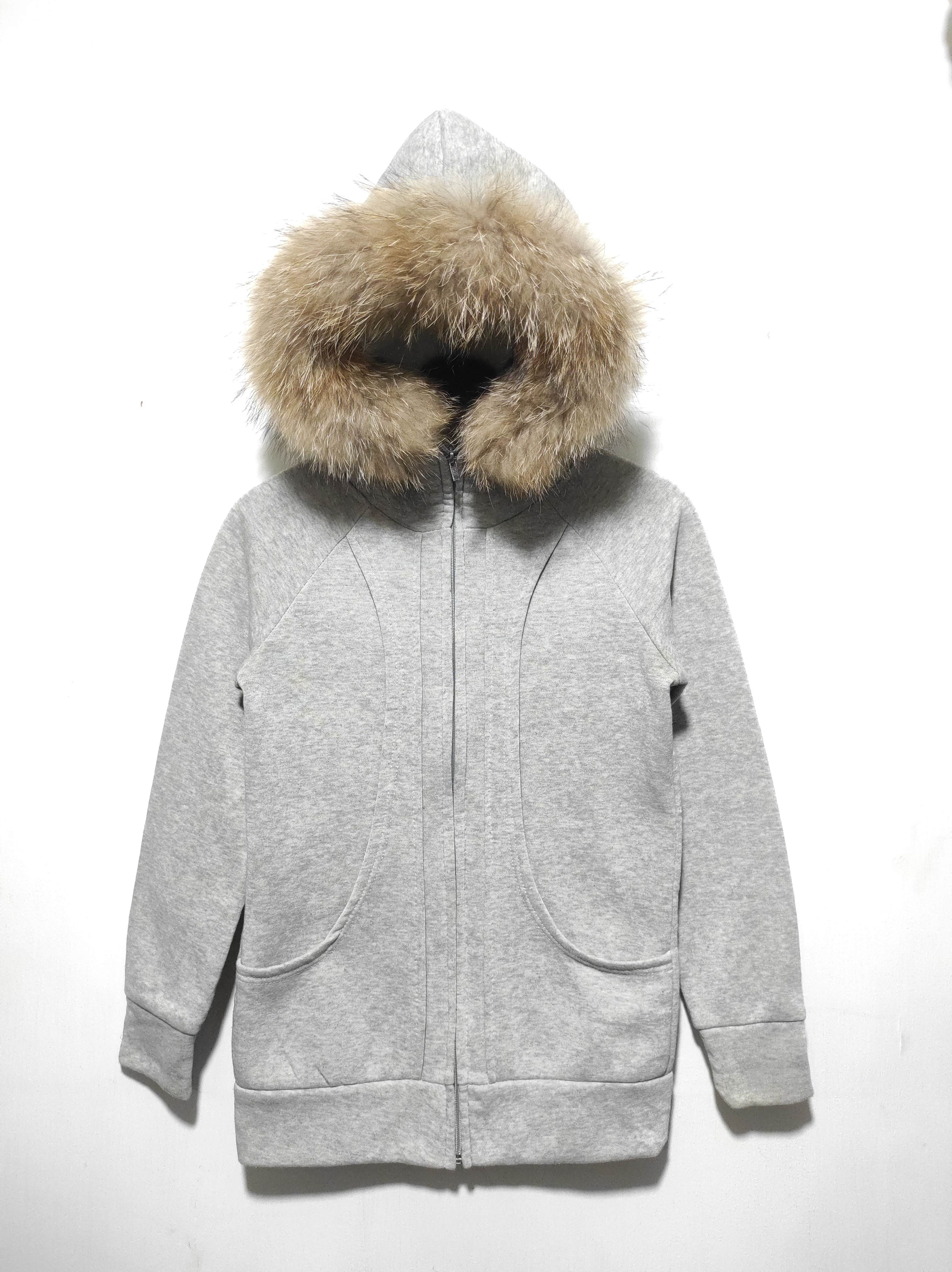 Hysteric Glamour Gray Zipper Fur Hoodie i6w9 Lgb Style Size S / US 4 / IT 40 - 4 Thumbnail