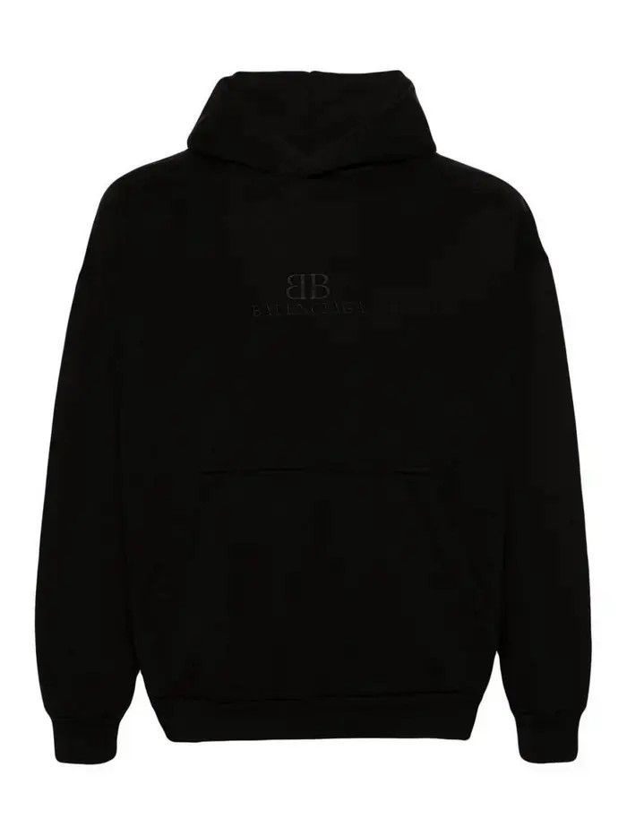 Balenciaga o1tr1nto0526 555 / BB Classic Hoodie Medium Fit in Black Size US XS / EU 42 / 0 - 1 Preview