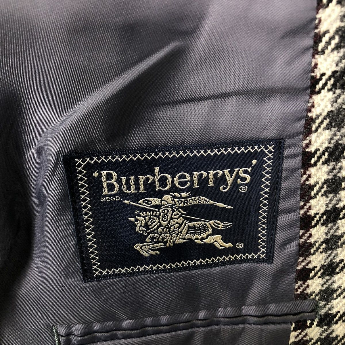 Burberry 🔥VINTAGE BURBERRYS DOUBLE BREAST WOOL COATS JACKET Size US M / EU 48-50 / 2 - 17 Thumbnail
