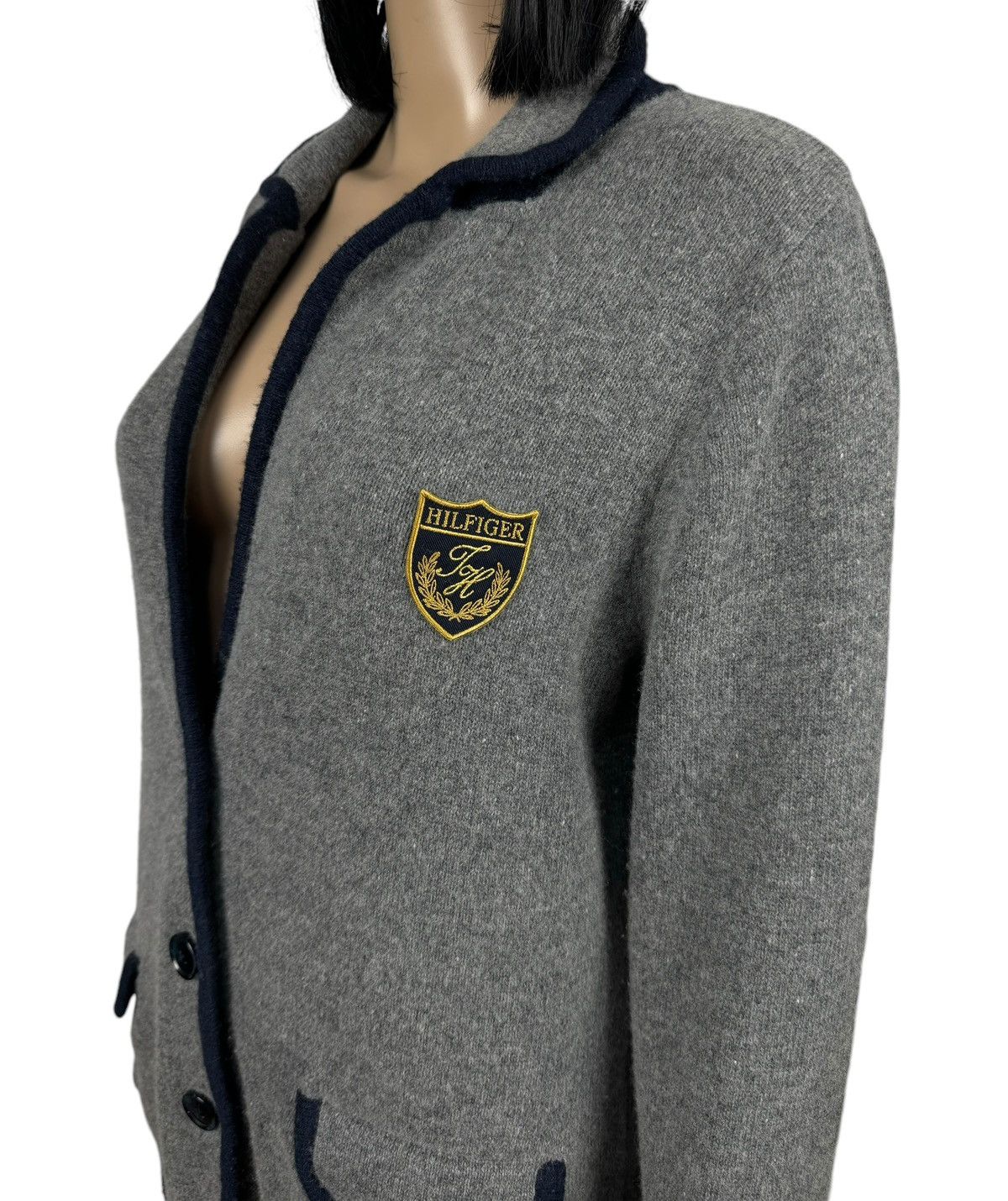 Tommy Hilfiger Tommy Hilfiger Wool-Cashmere Club Blazer size L Size L / US 10 / IT 46 - 4 Thumbnail