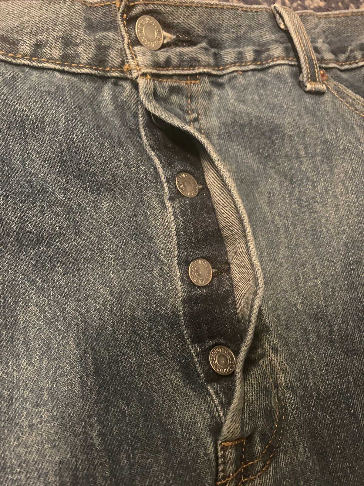Levi's Levi 501 medium wash 38x34 Size US 38 / EU 54 - 4 Thumbnail